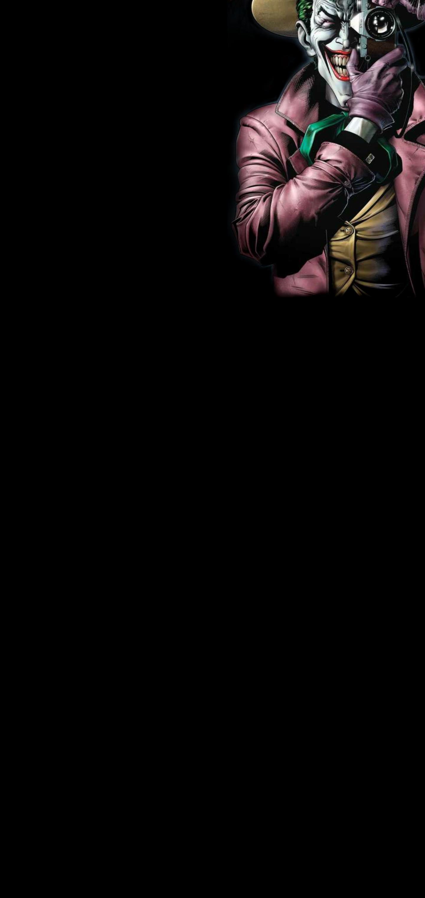 Joker Of Batman In The Killing Joke By Spatchelor Galaxy S10 Hole Punch Wallpaper