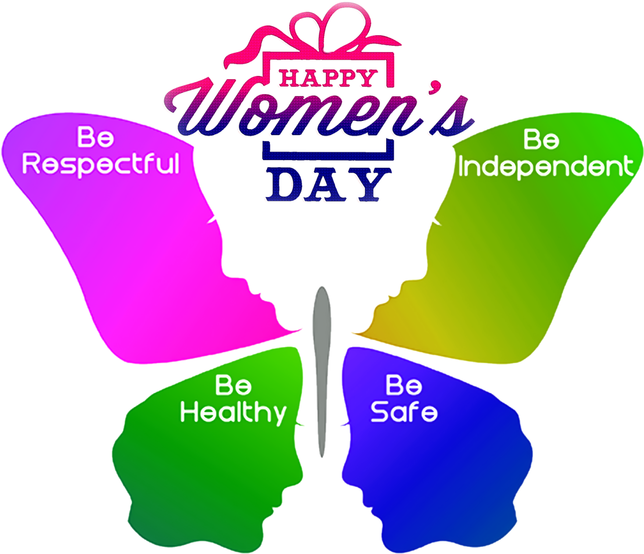 Download HD International Women's Day Png Logo Image Wallpaper Womens Day 2018 Transparent PNG Image