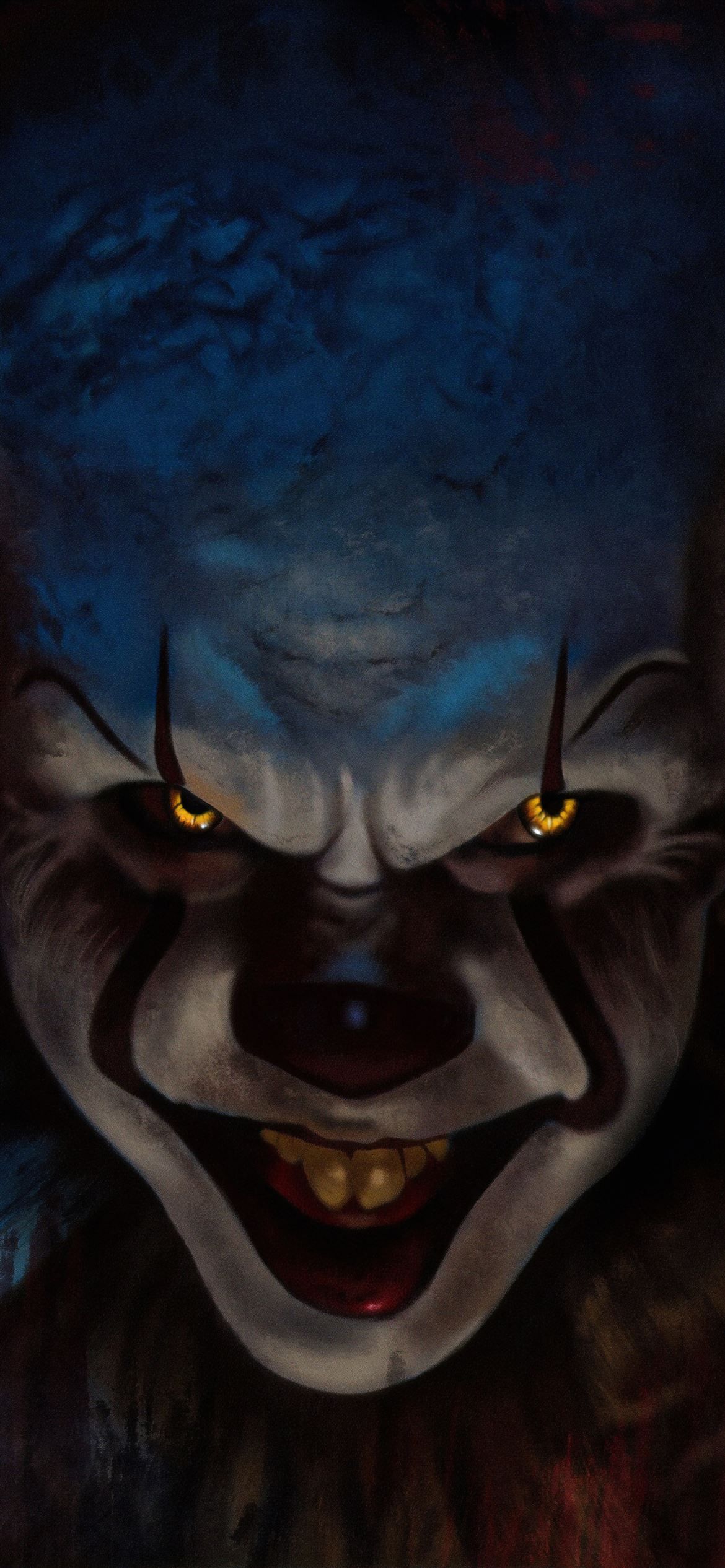 pennywise 4k 2019 iPhone 12 Wallpaper Free Download