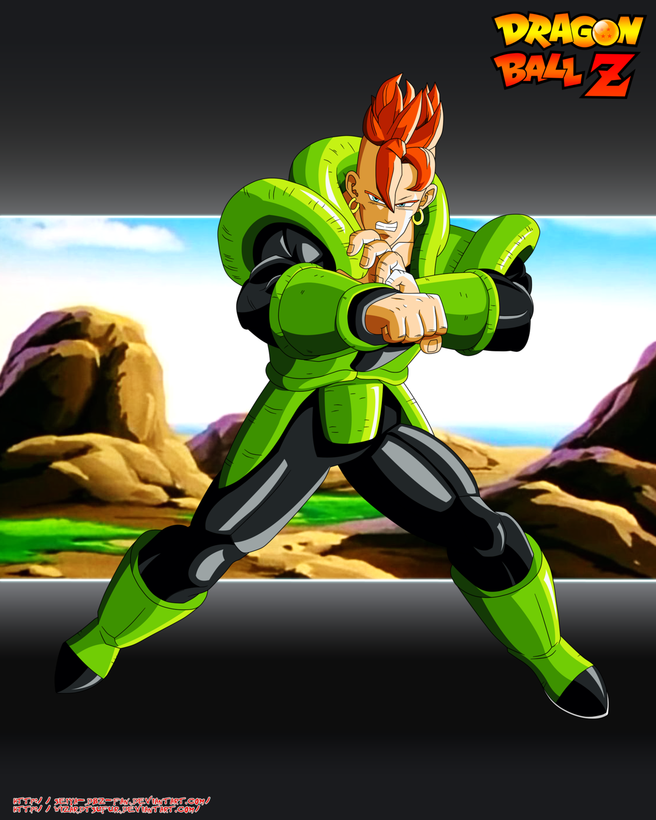 Dragon Ball Z - Android 16 by Miguele77 on DeviantArt