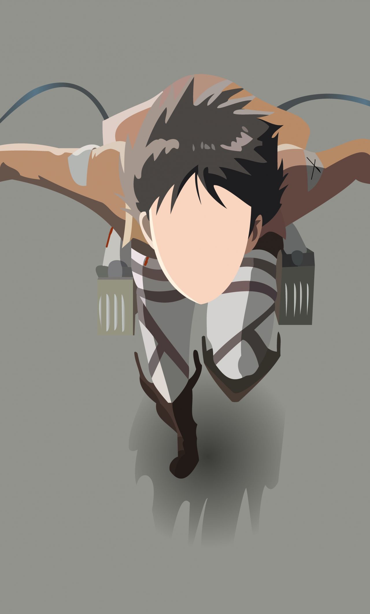 Download 1280x2120 wallpaper eren yeager, attack on titan, anime boy, iphone 6 plus, 1280x2120 HD image, background, 752