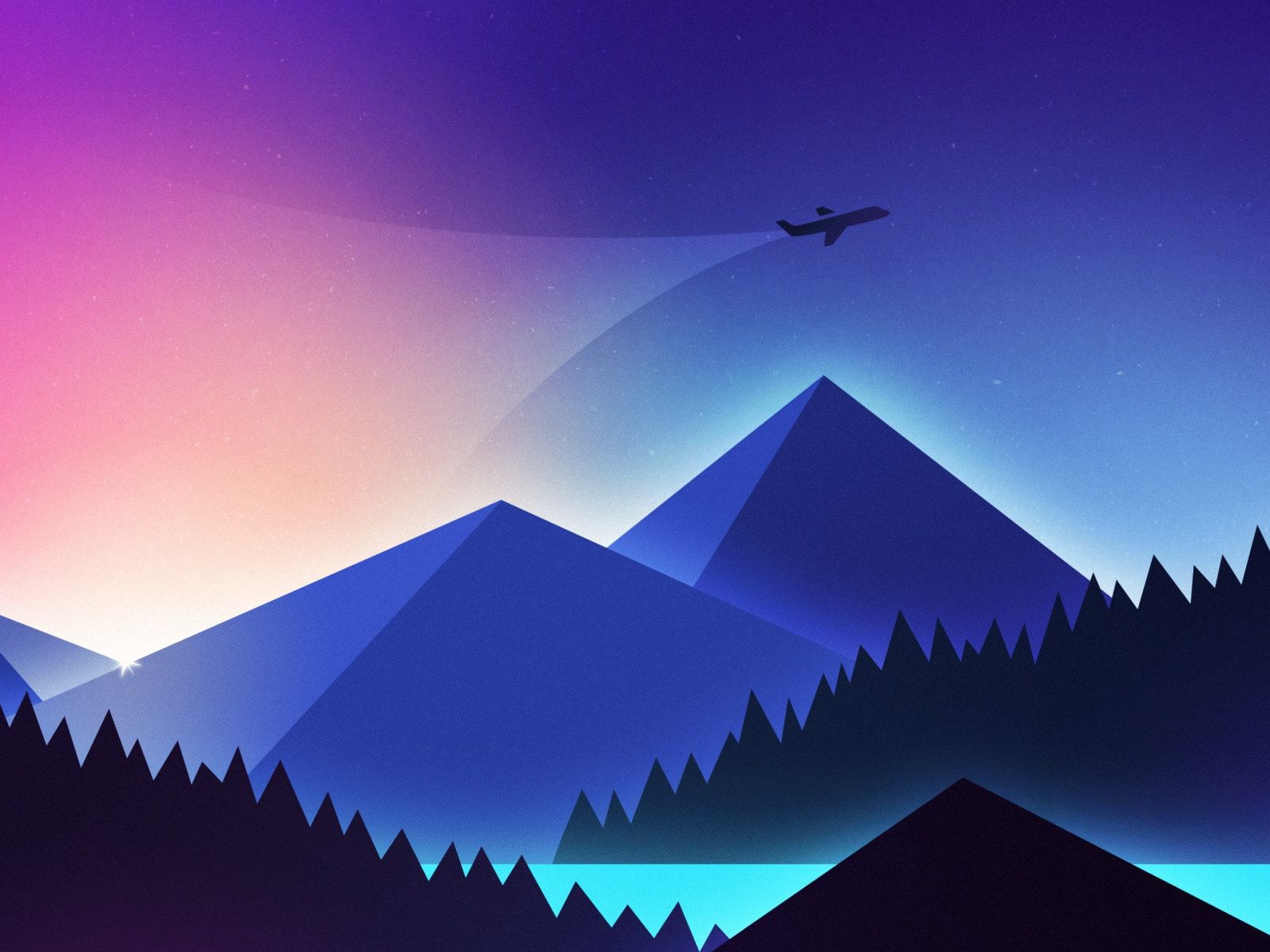 Aesthetic Minimalist Mountain Wallpapers Wallpaper Cave