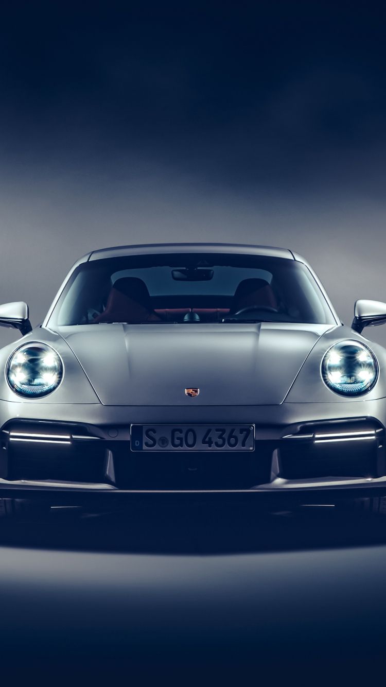 Download 750x1334 wallpaper porsche 911 turbo s, front view, iphone iphone 750x1334 HD image, background, 24324