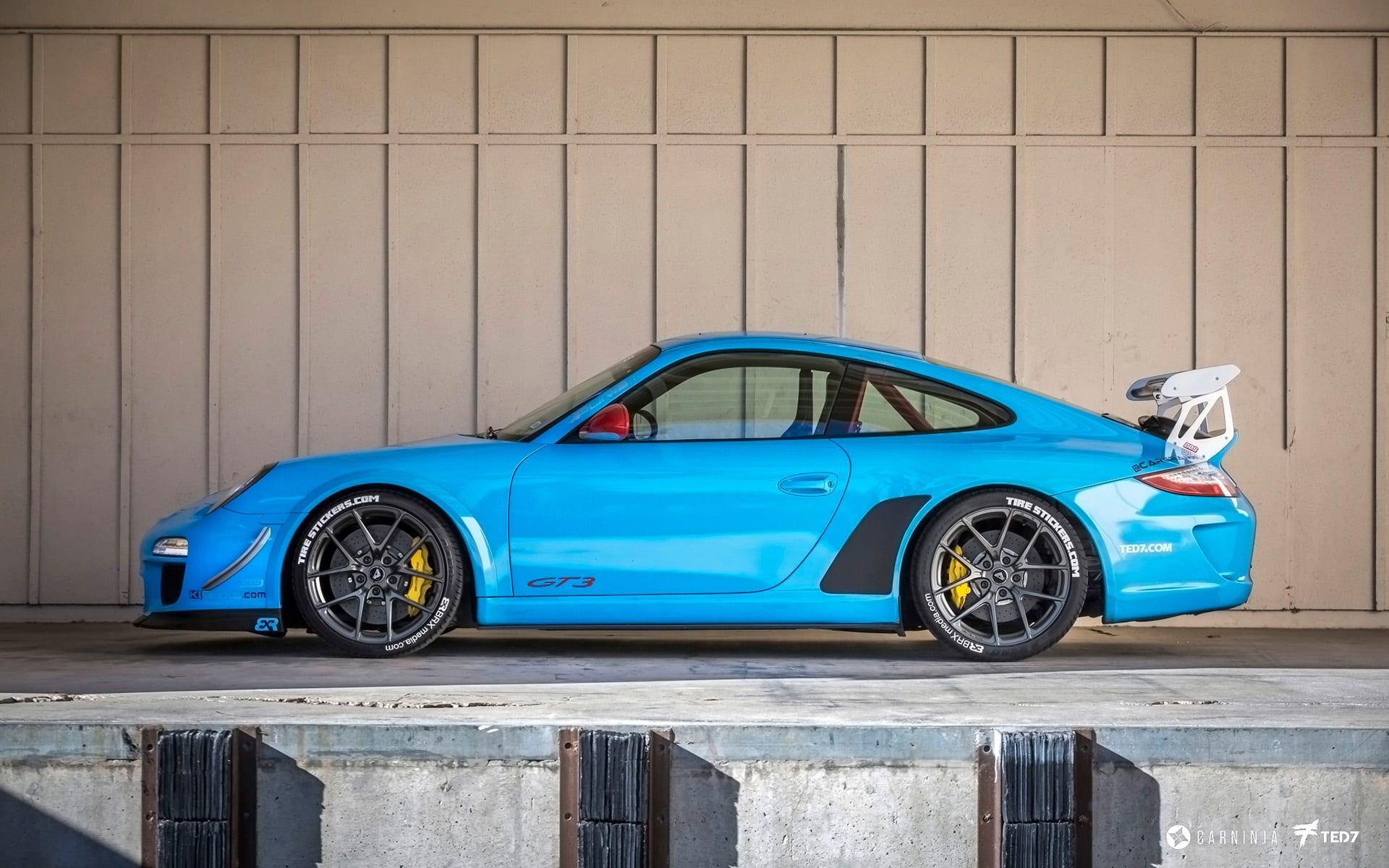 Porsche 911 Gt3 Blue