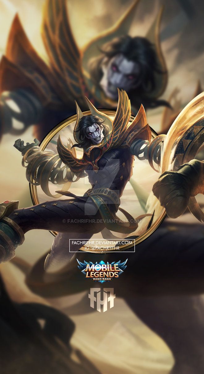 Wallpaper Phone Khufra Desert Tyrant by FachriFHR. Mobile legend wallpaper, Miya mobile legends, iPhone wallpaper hipster