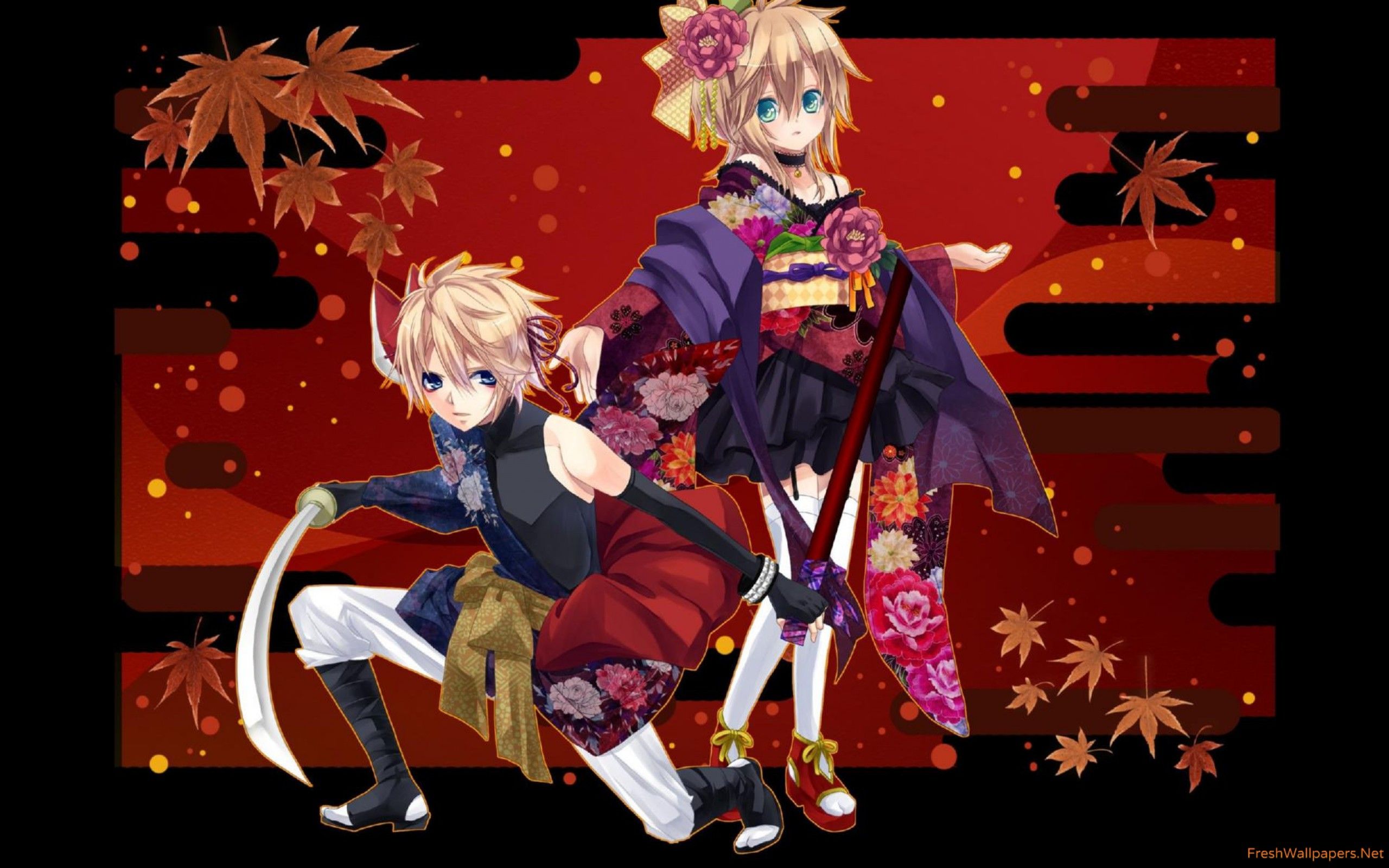 Kagamine Rin Len Wallpaper Rin Len Wallpaper & Background Download