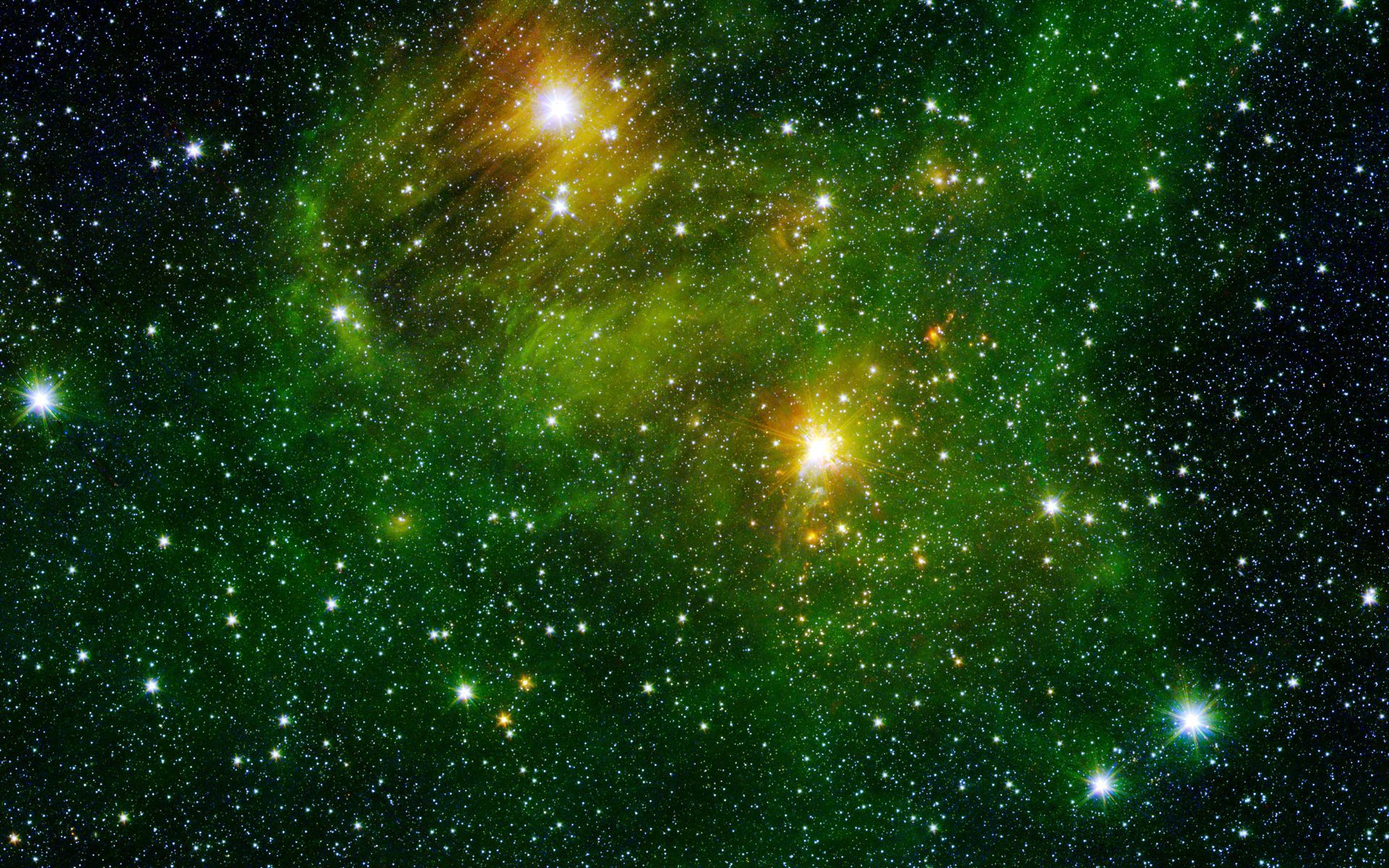 Free download Green Space Stars wallpaper 708761 [1920x1200] for your Desktop, Mobile & Tablet. Explore Green Space Wallpaper. Apple Space Wallpaper