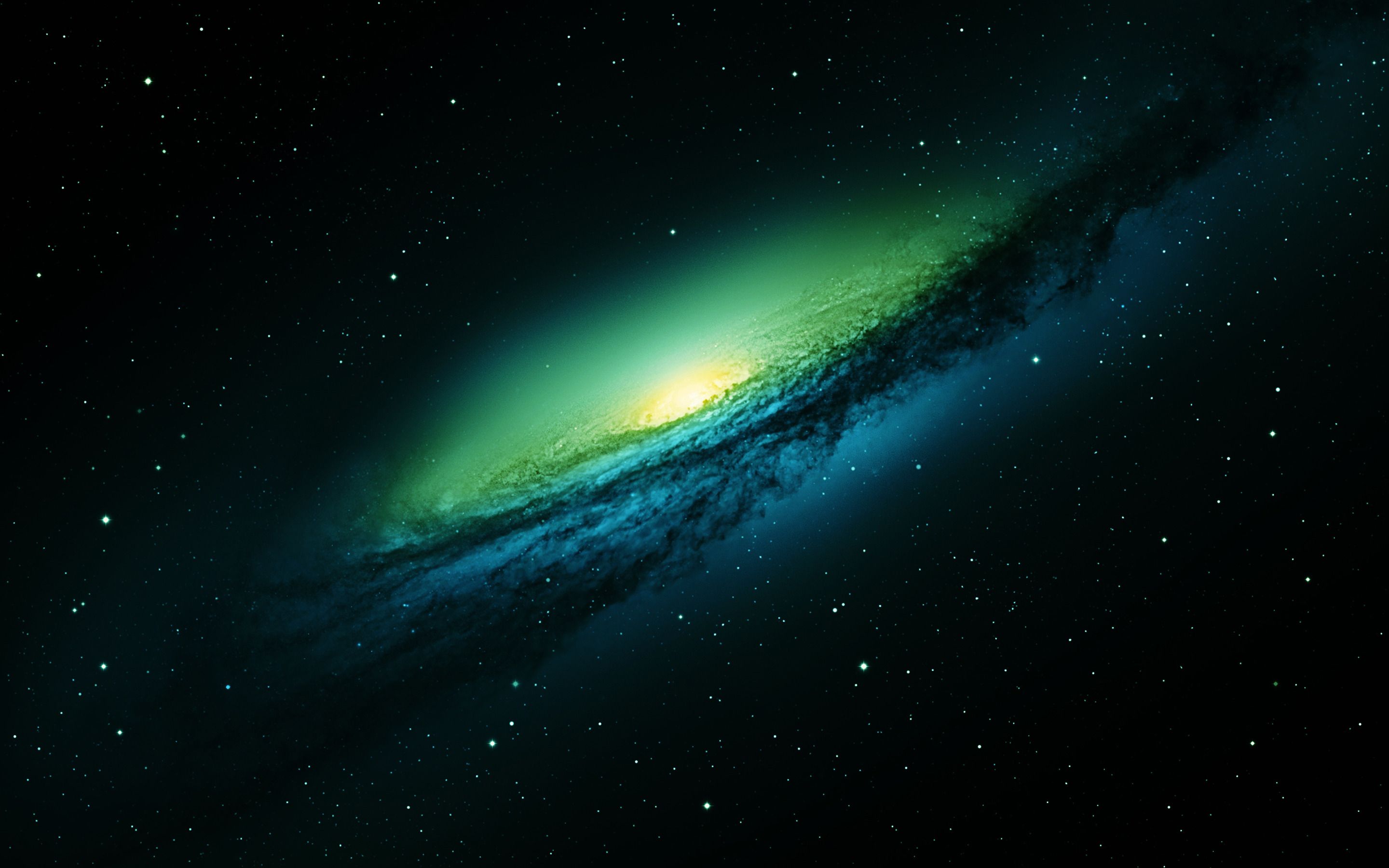 Green Galaxy Wallpaper Free Green Galaxy Background
