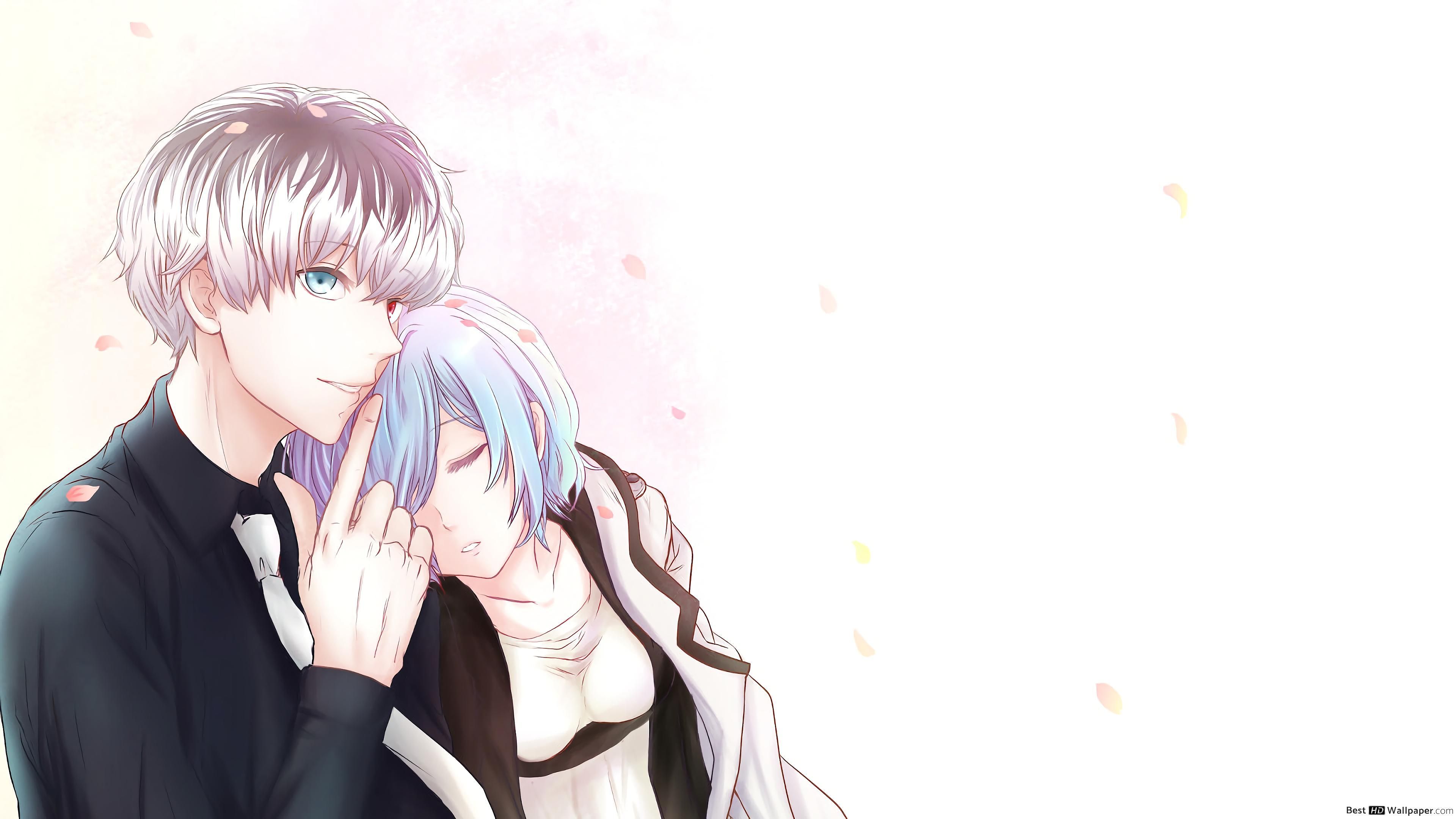 Kaneki and Touka Wallpaper