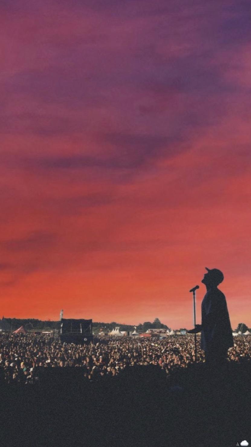 Mac Miller Sunset Stage Wallpaper, R