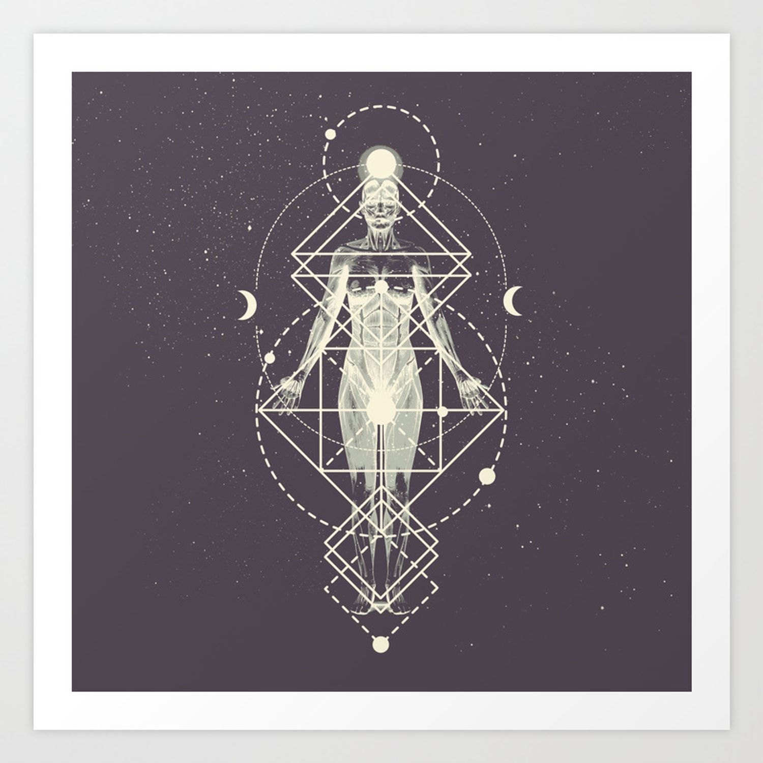 Sacred Geometry (Divine Feminine) Art Print