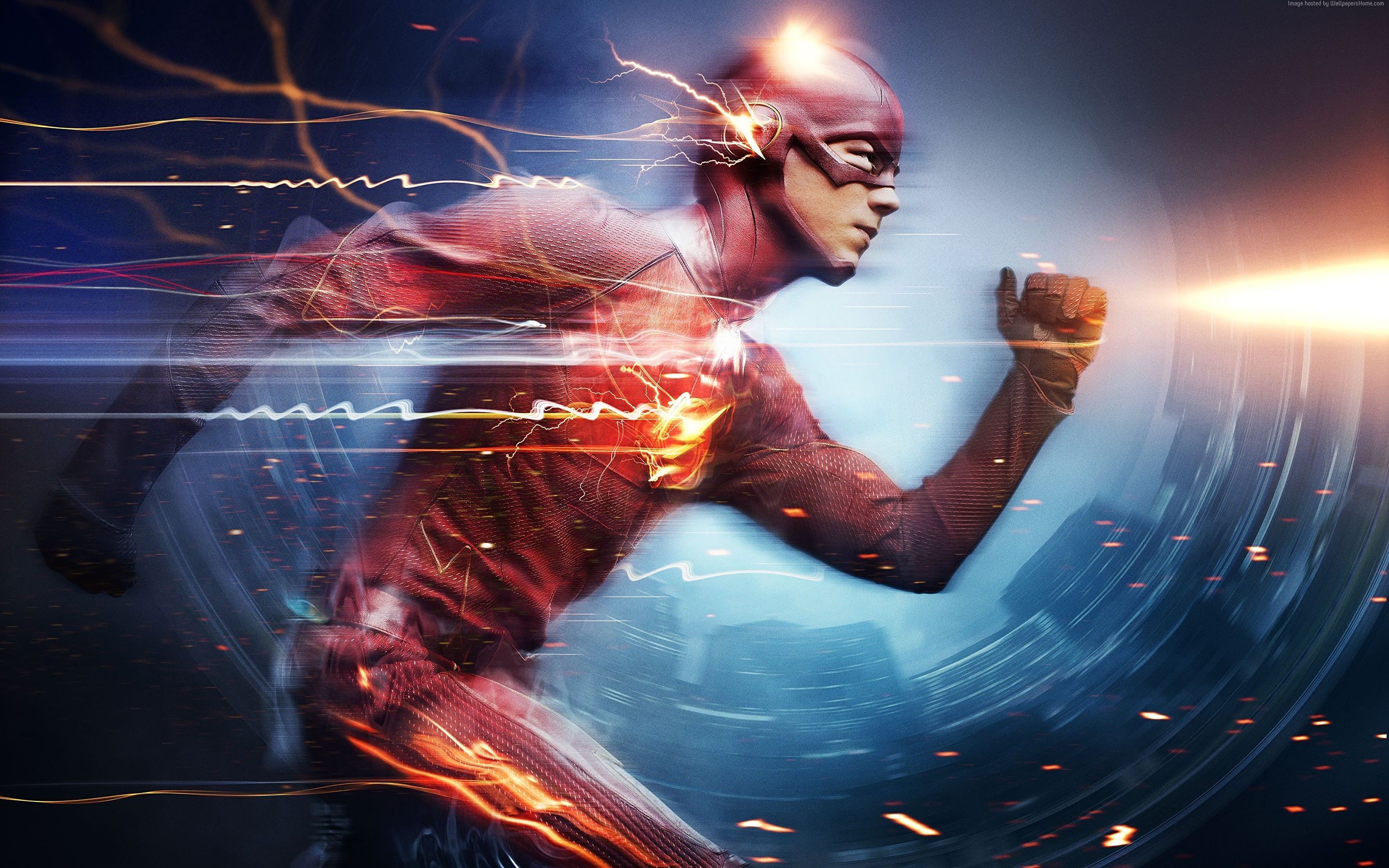 The Flash Running Wallpaper