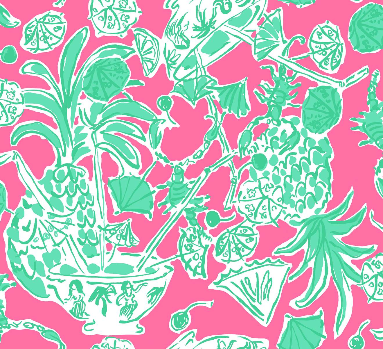 Lilly Pulitzer Vera Bradley HD Wallpaper
