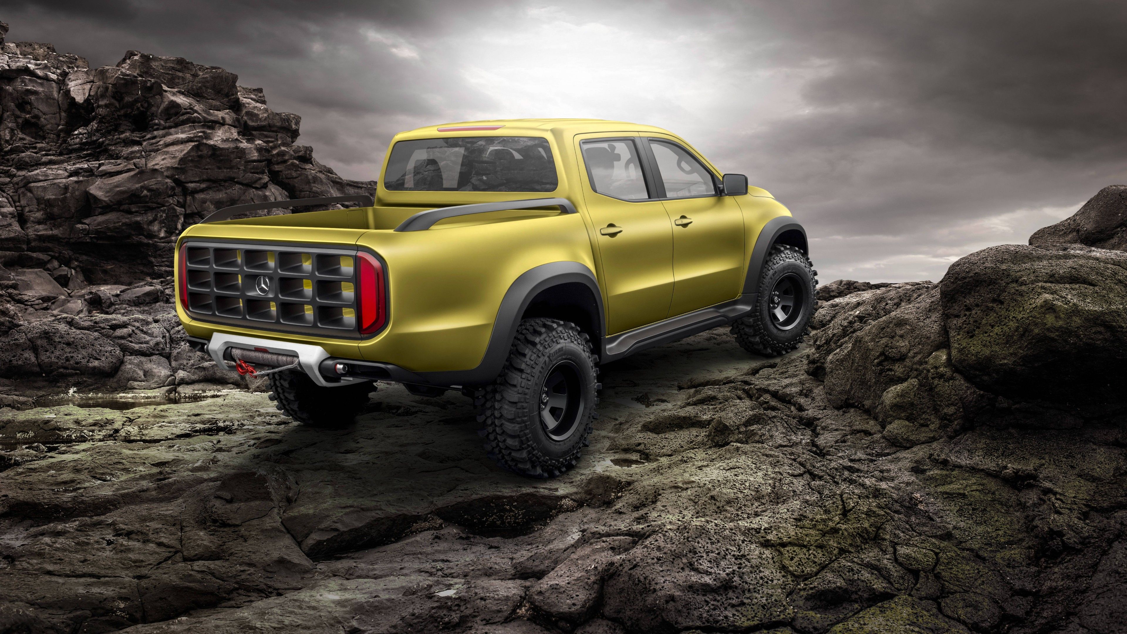 Wallpaper Mercedes Benz Concept X CLASS, Pickup, Cars & Bikes