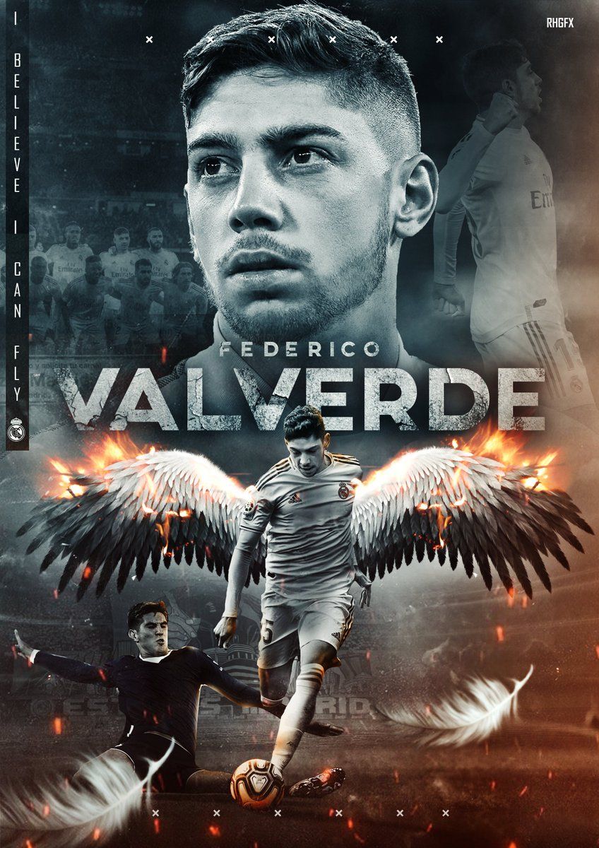 RHGFX -. I Believe I Can Fly. Real Madrid. #Valverde #Federico Please do retweet if you like my work! #RealMadrid #HalaMadrid