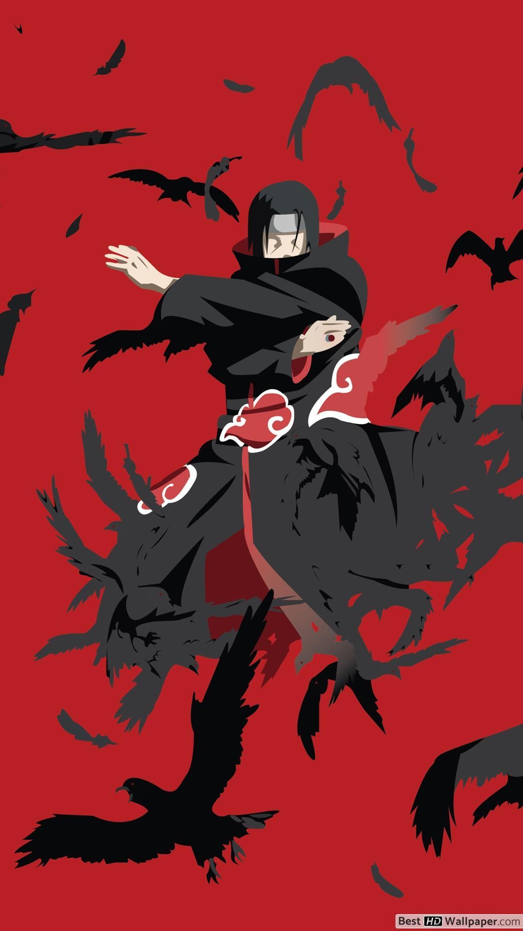 Naruto Itachi Uchiha Red Desktop Wallpaper - Itachi Wallpapers 4K