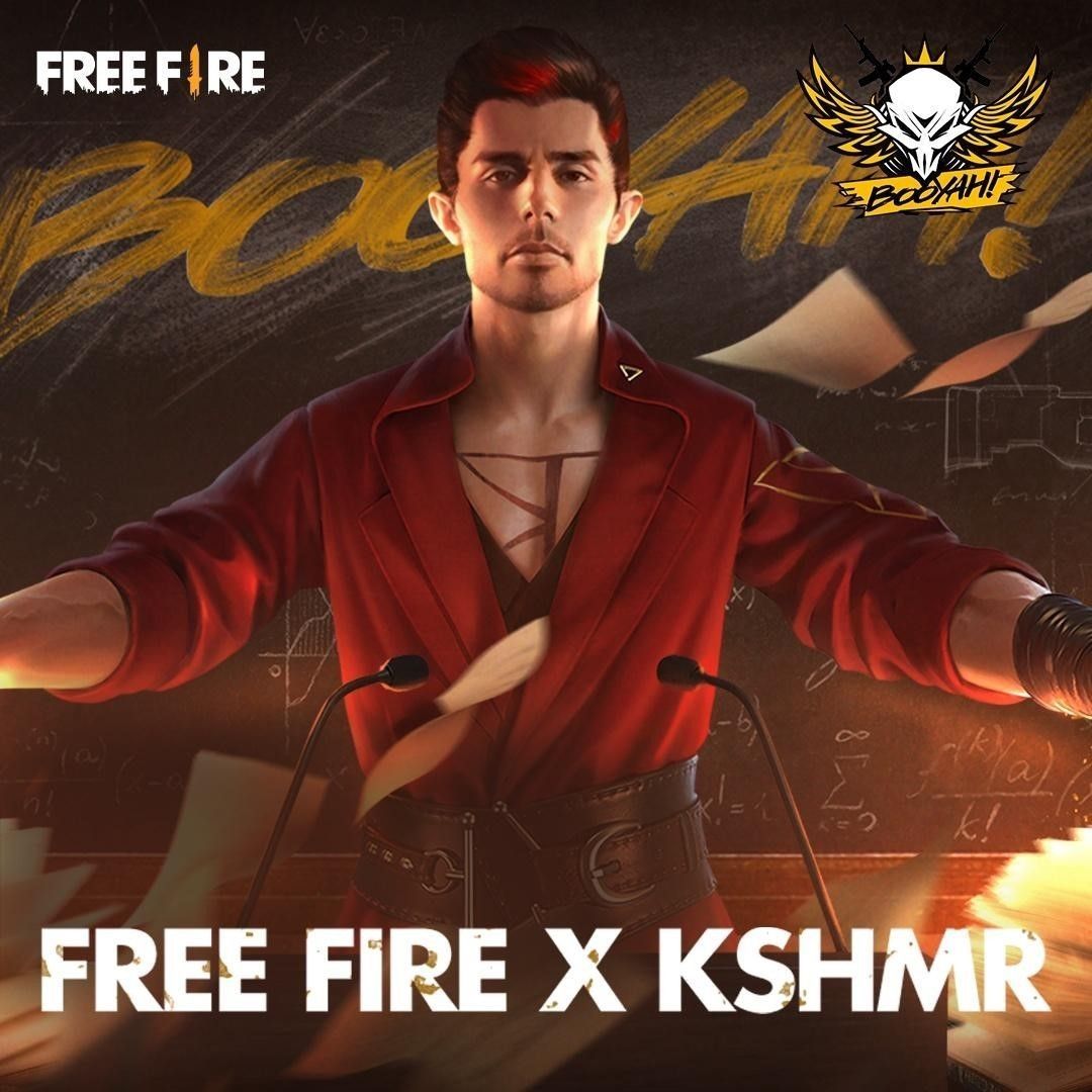 Free Fire X Kshmr. Fire image, Kshmr, Android phone wallpaper