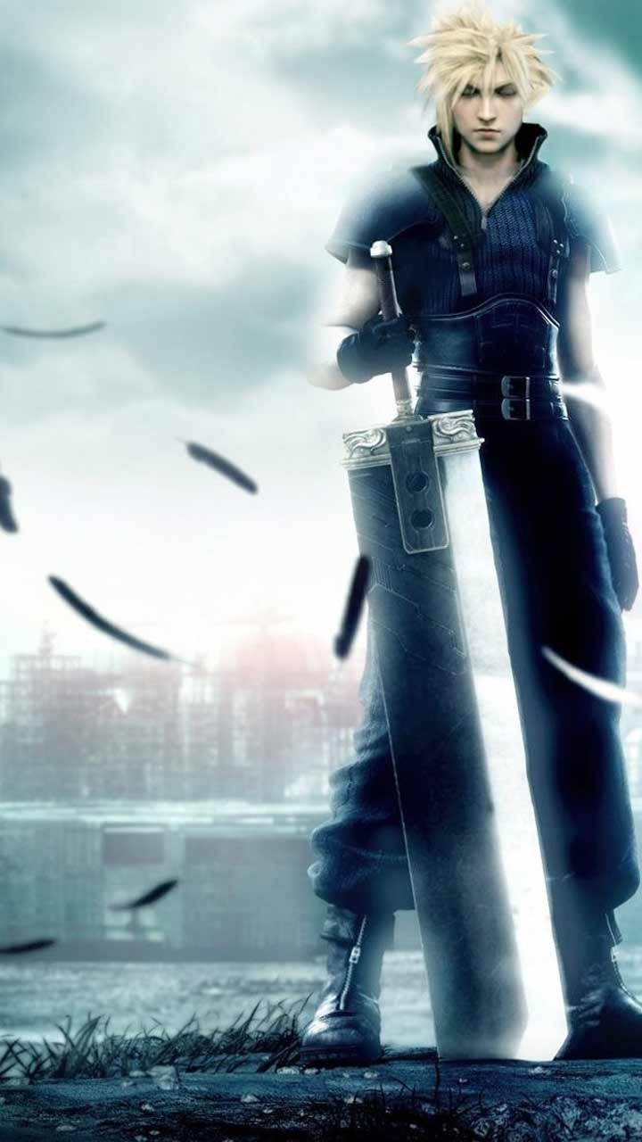 Final Fantasy 7 Remake wallpaper HD phone background PS4 game art poster logo on iPhone android. Final fantasy, Final fantasy vii cloud, Final fantasy cloud