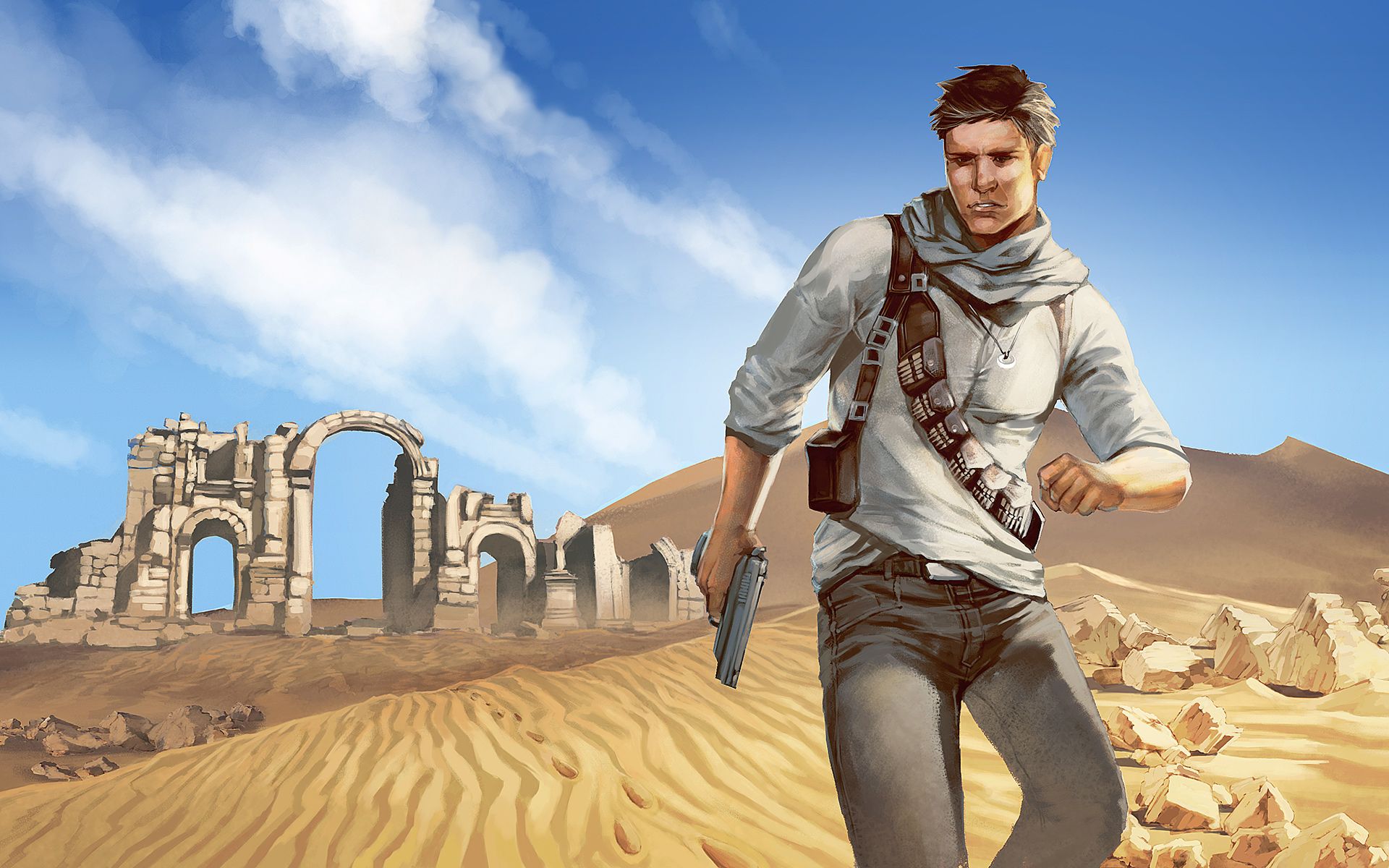 1920x1200 uncharted 3 drakes deception HD wallpaper for computer