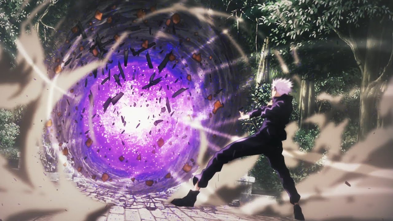 Gojo Satoru Unleash Hollow Purple I Itadori and Todo vs Hanami I Jujutsu Kaisen Episode 20