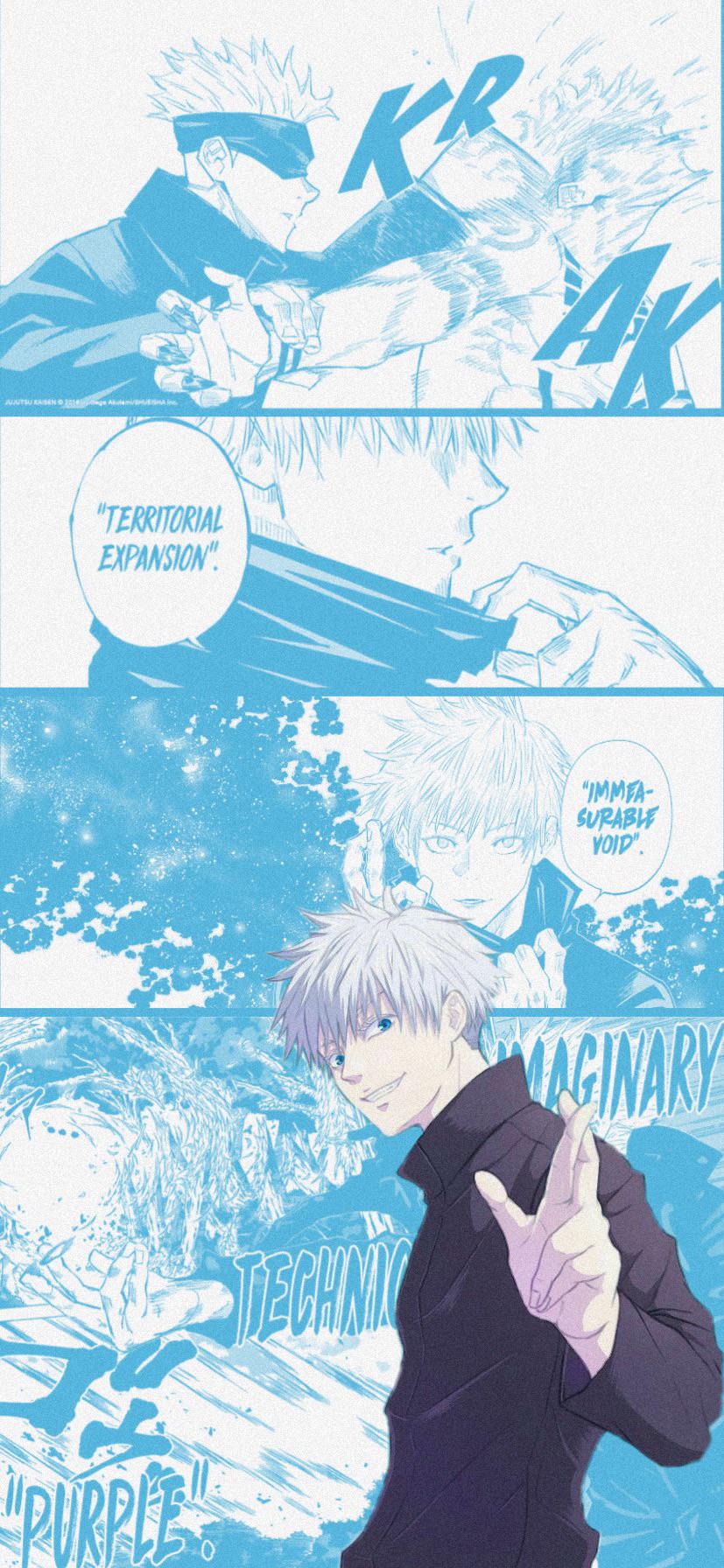 Satoru Gojo wallpaper I made