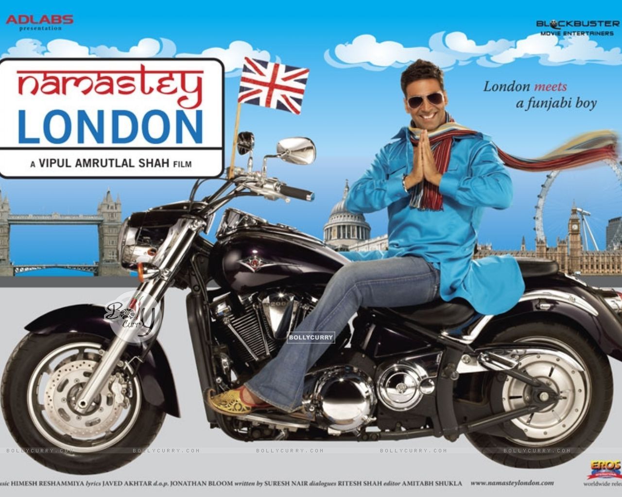Wallpaper London Poster introducing akshay kumar size:1280x1024