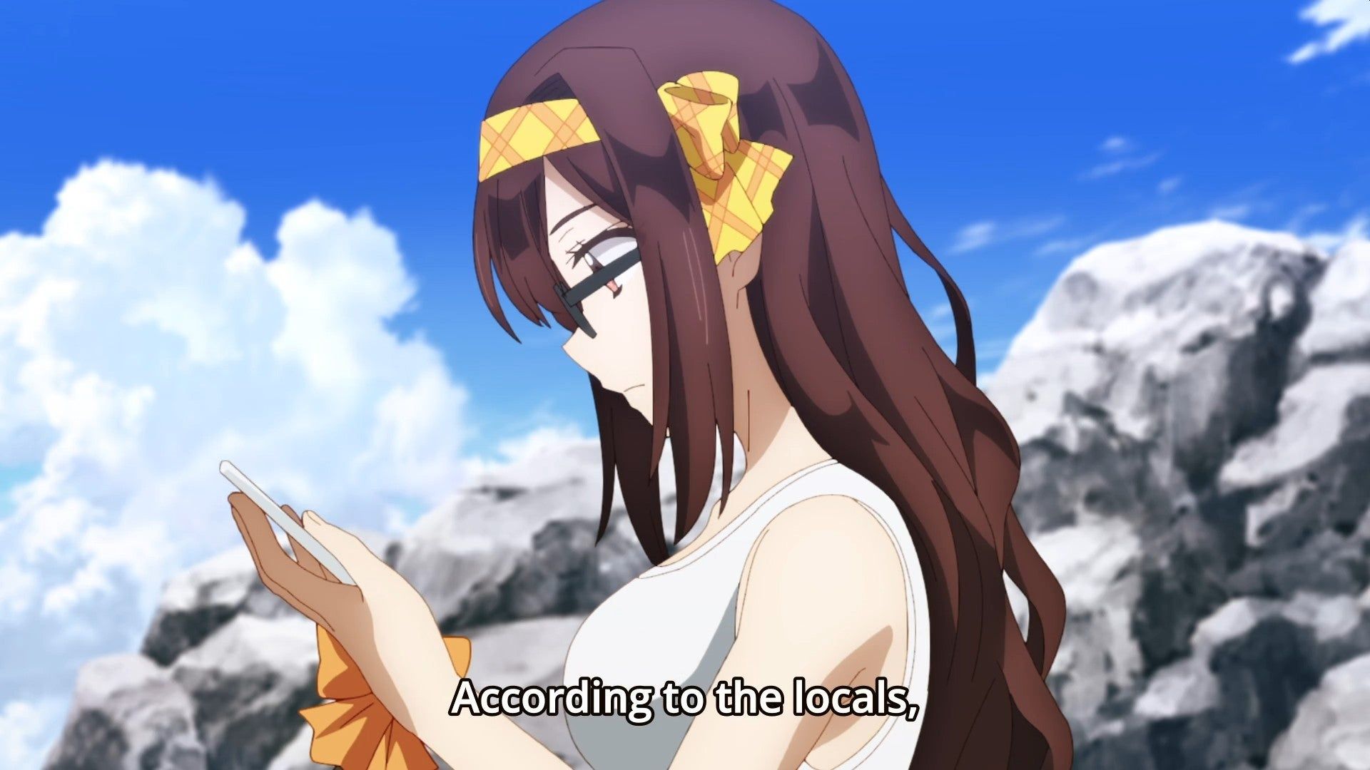 Misc Kongou with glasses appears in Dokyuu Hentai HxEros Episode 9