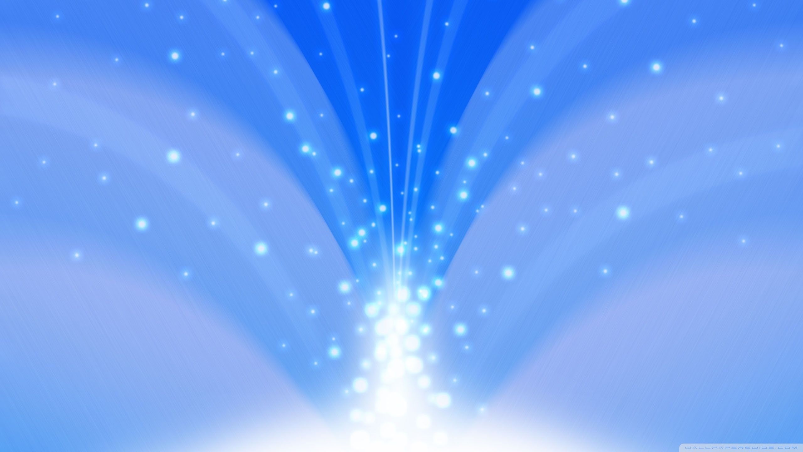 Cascade Of Magic Powder Light Blue Ultra HD Desktop Background Wallpaper for 4K UHD TV, Widescreen & UltraWide Desktop & Laptop, Tablet