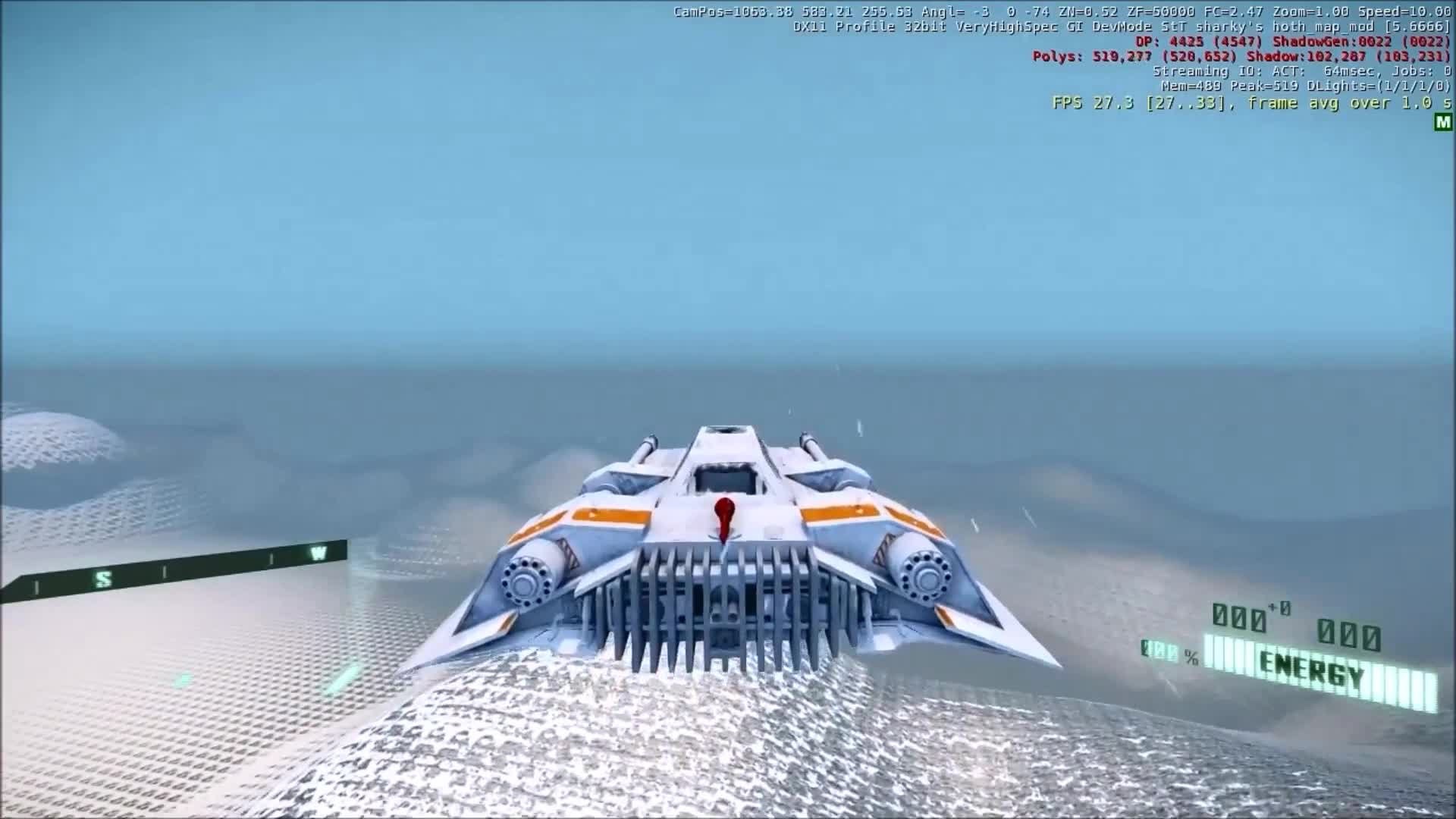 Snowspeeder on Hoth (early WIP test) video Wars: Battlecry