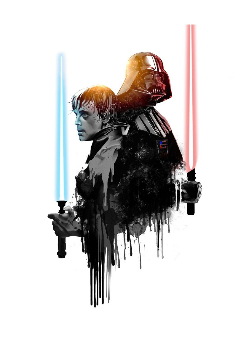 Star Wars Wallpaper Luke Vs Vader