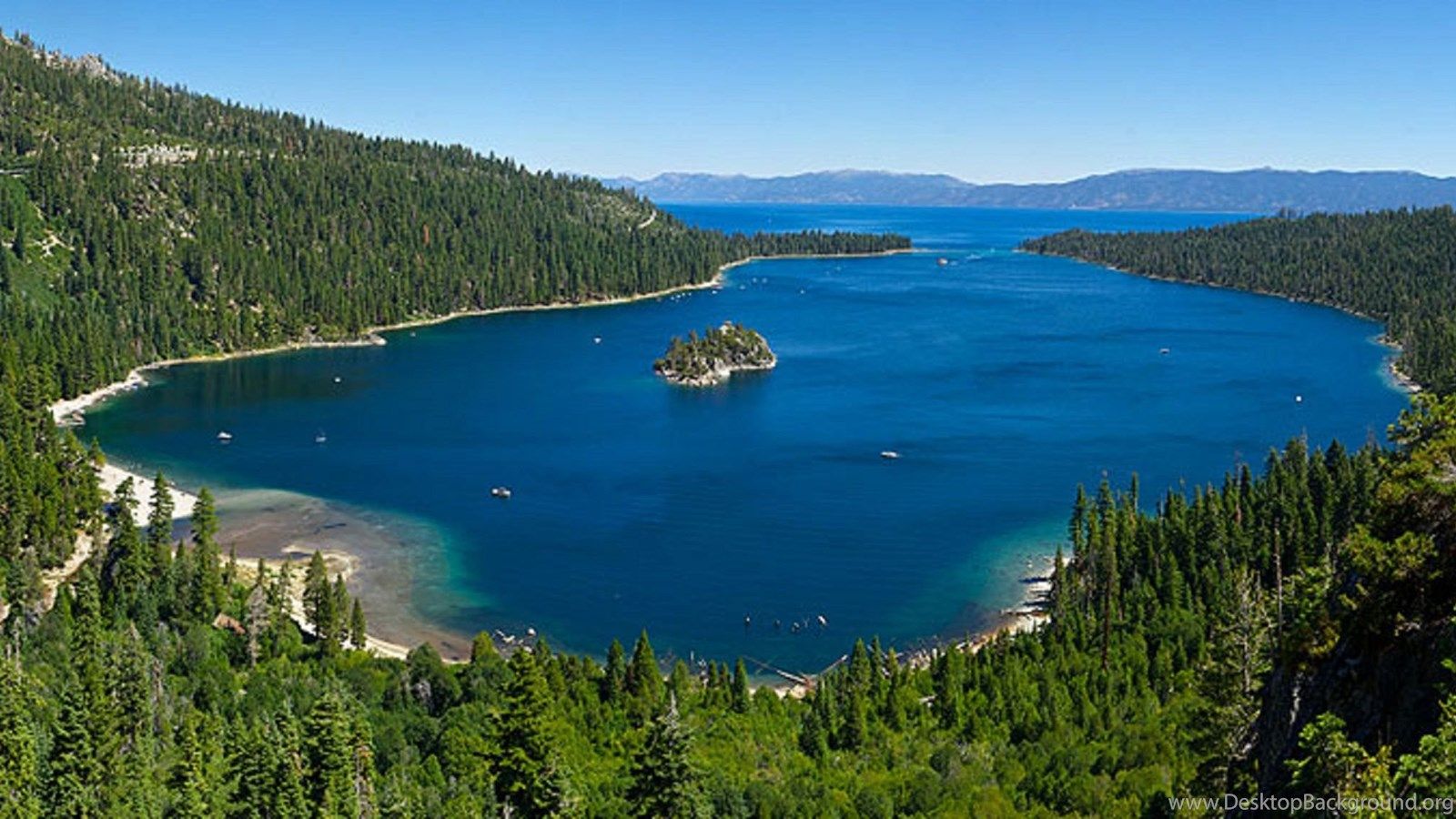 Emerald Bay Lake Tahoe Wallpaper HD Desktop Desktop Background