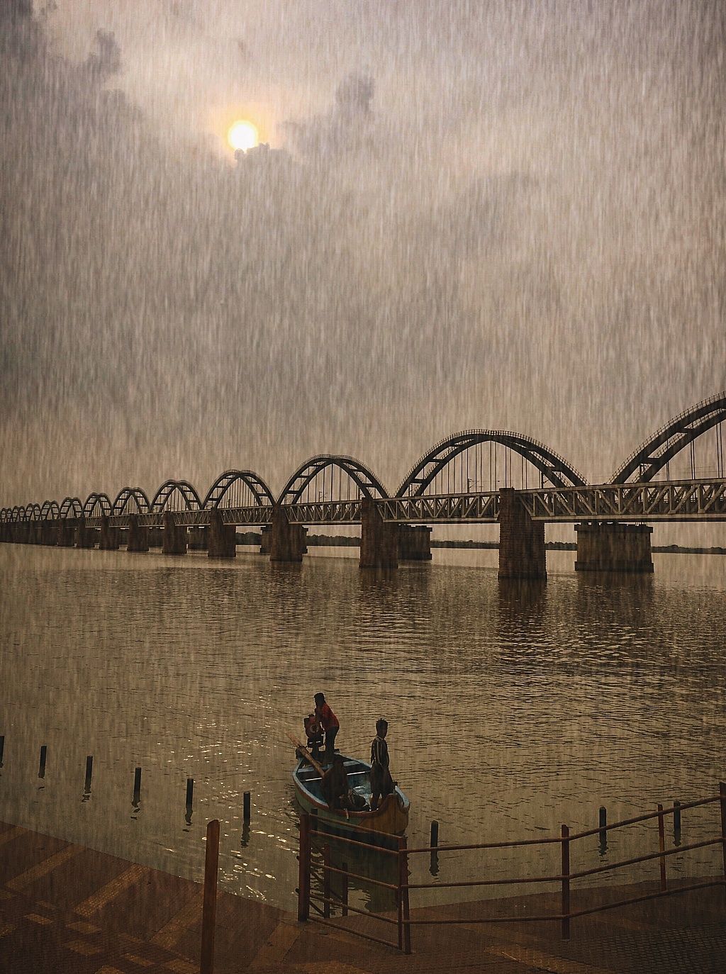 A view from Chinchinada bridge 🥰 - I Love West Godavari | Facebook