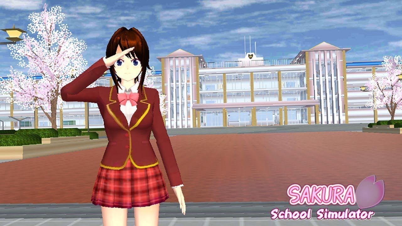 SAKURA School Simulator. Sakura, Japanese high school, Dancers outfit