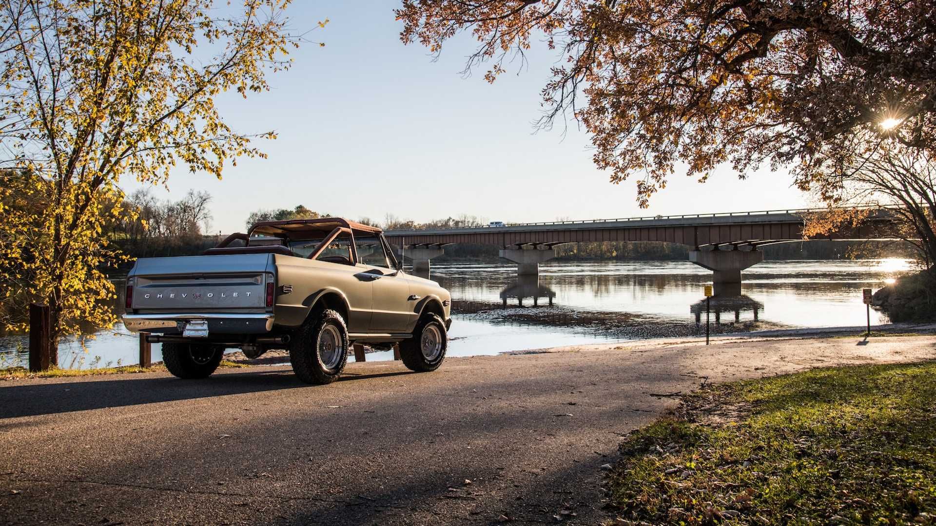 Wallpaper Of The Day: K5 Chevy Blazer Restomod By RingBrothers Top Speed. Chevy, All terrain tyres, Chevrolet