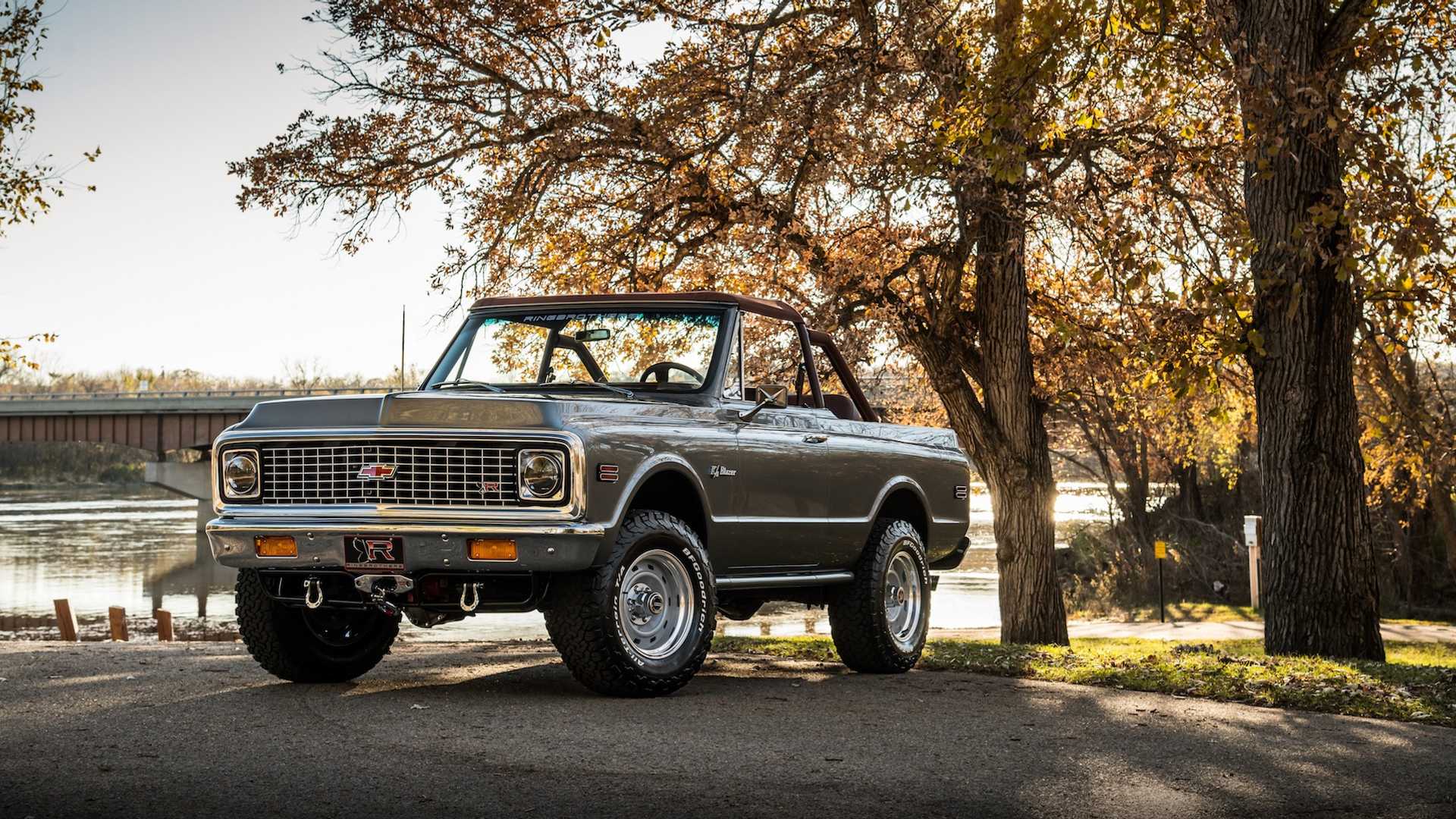 Seak And Destroy: Ringbrothers Reveals Restomod K5 Blazer