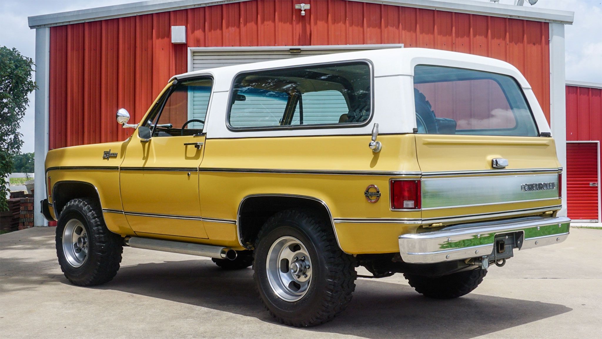 Totally Topless 1974 Chevy Square Body 4x4 K5 Blazer With 15K Miles