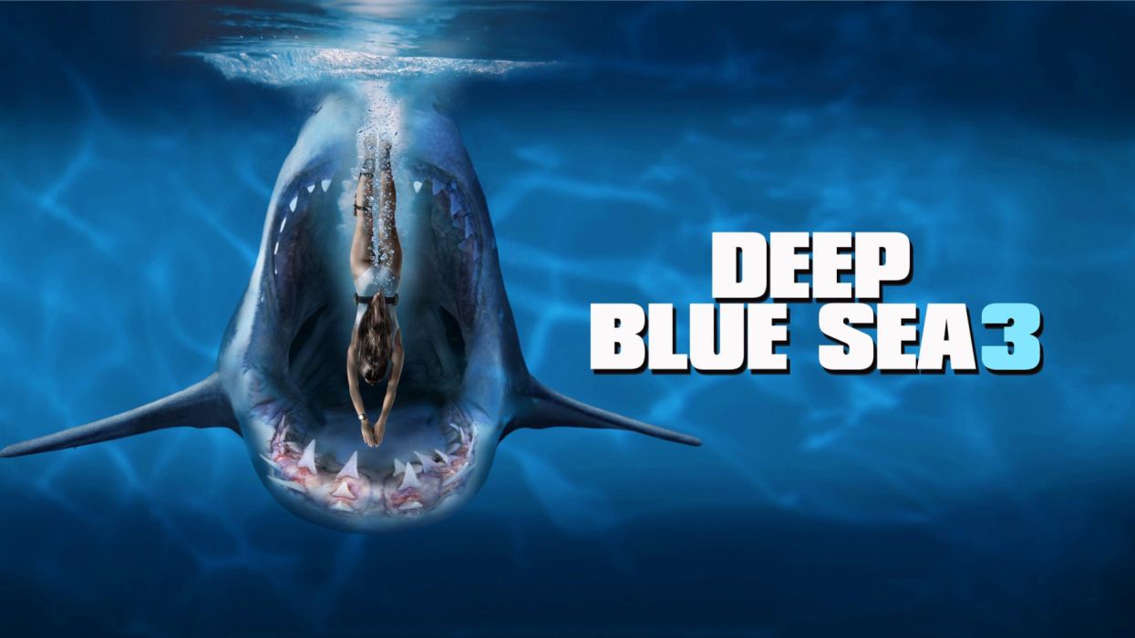 Deep blue sea 3 movie wallpaperx2160