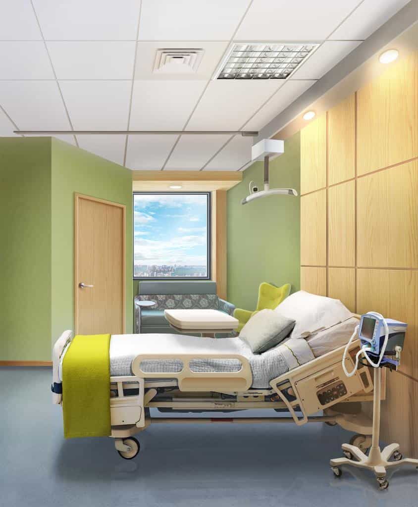 children's hospital: Hospital Bed Background Anime
