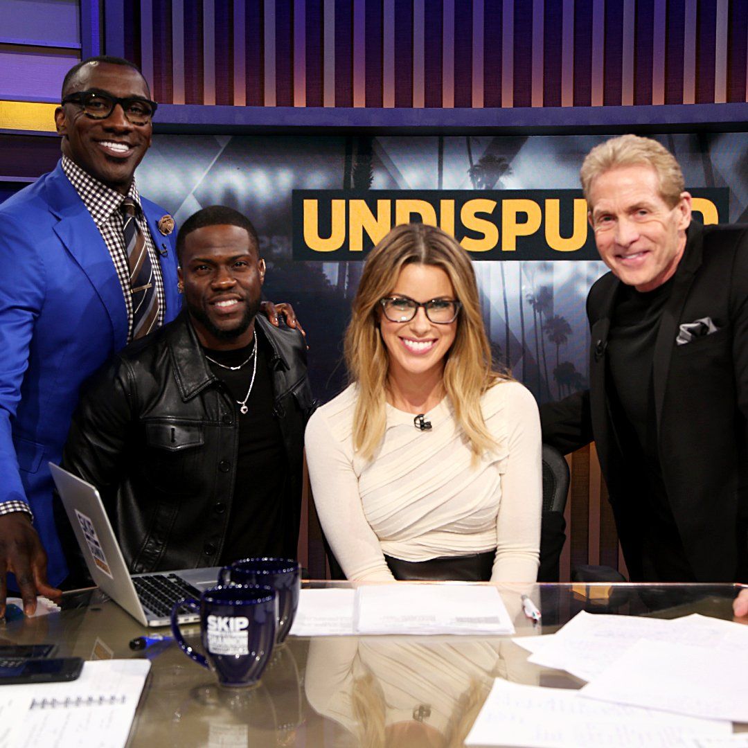 UNDISPUTED Upside of today: Kevin Hart stopping by the show. Thanks for the laughs