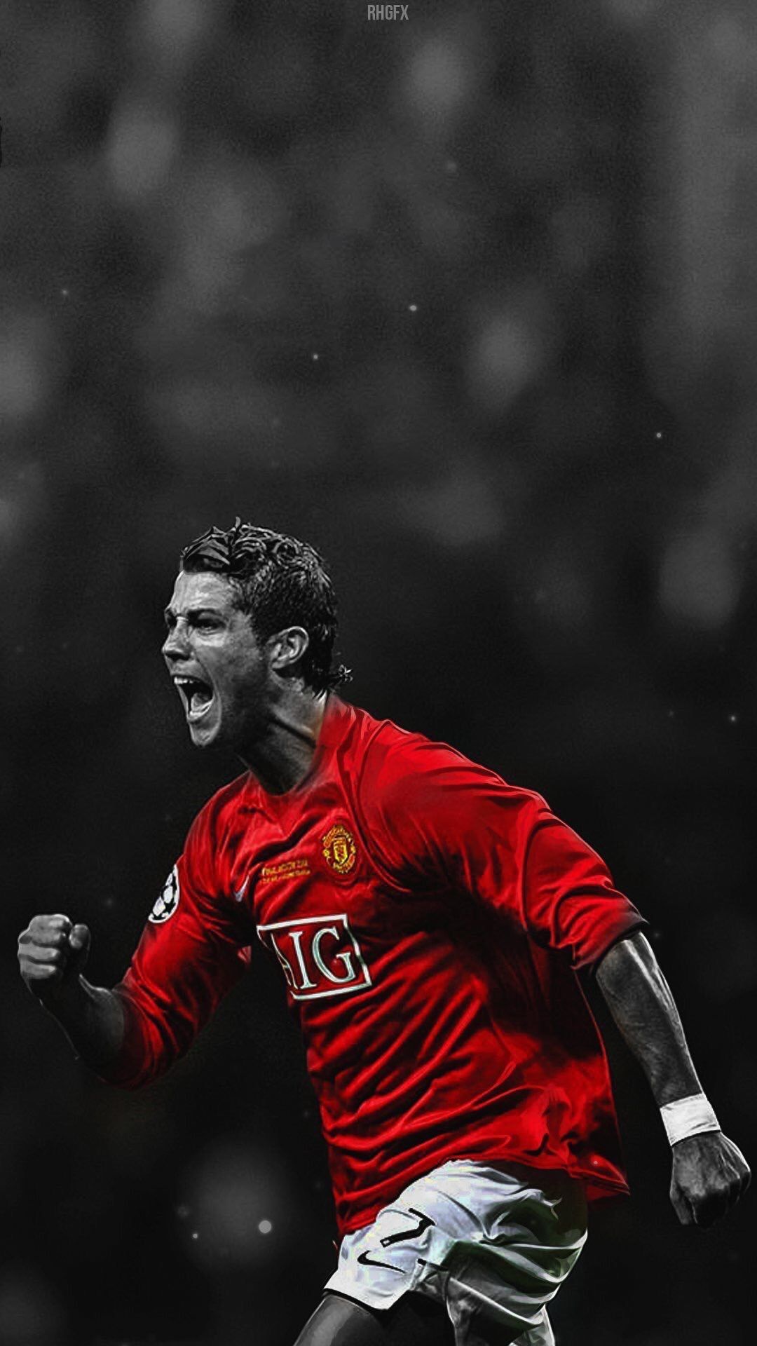 Cristiano Ronaldo Manchester United Wallpaper 4k Cr7 Wallpaper ...