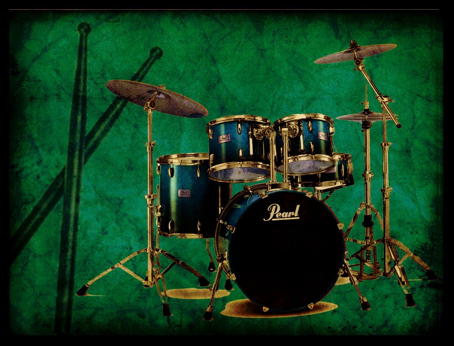 Drum Set Background