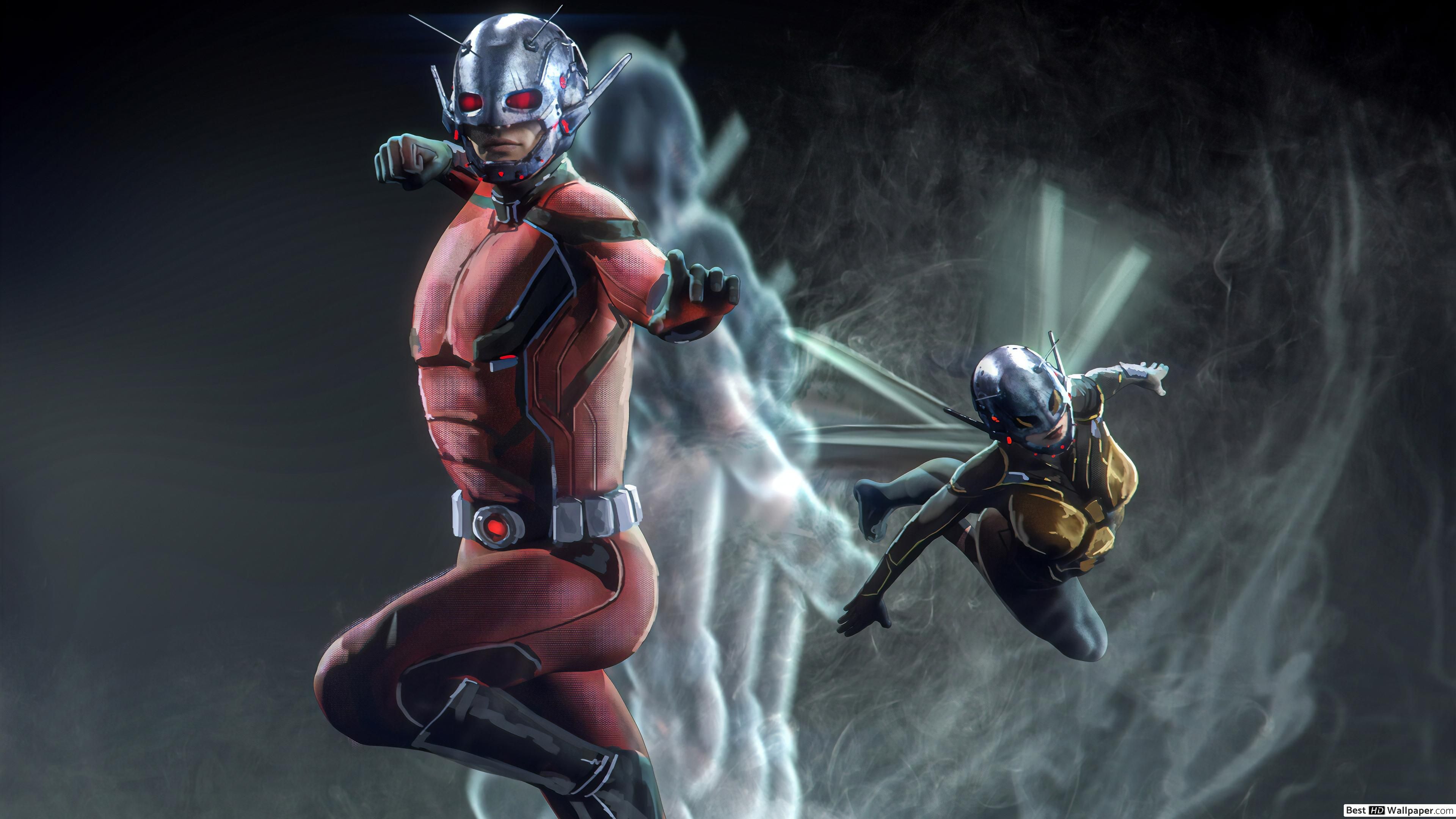 The Wasp And Ant Man HD Wallpaper Download