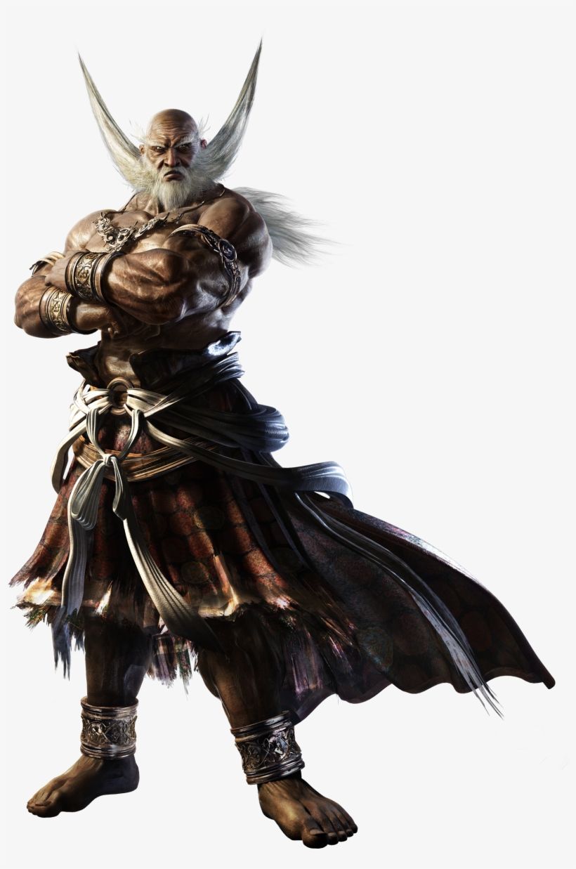 Jinpachi Is The Father Of Heihachi, The Grandfather 5 Male Characters Transparent PNG Download on NicePNG