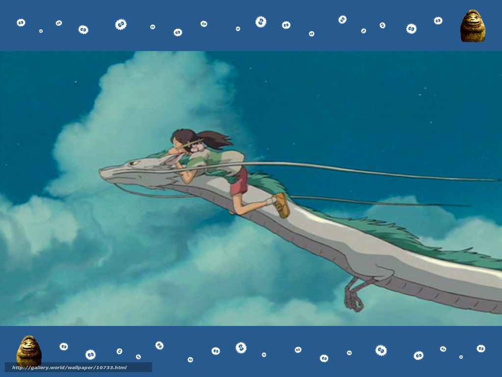 Download wallpaper Spirited Away, Sen to Chihiro no kamikakushi, film, movies free desktop wallpaper in the resolution 1024x768