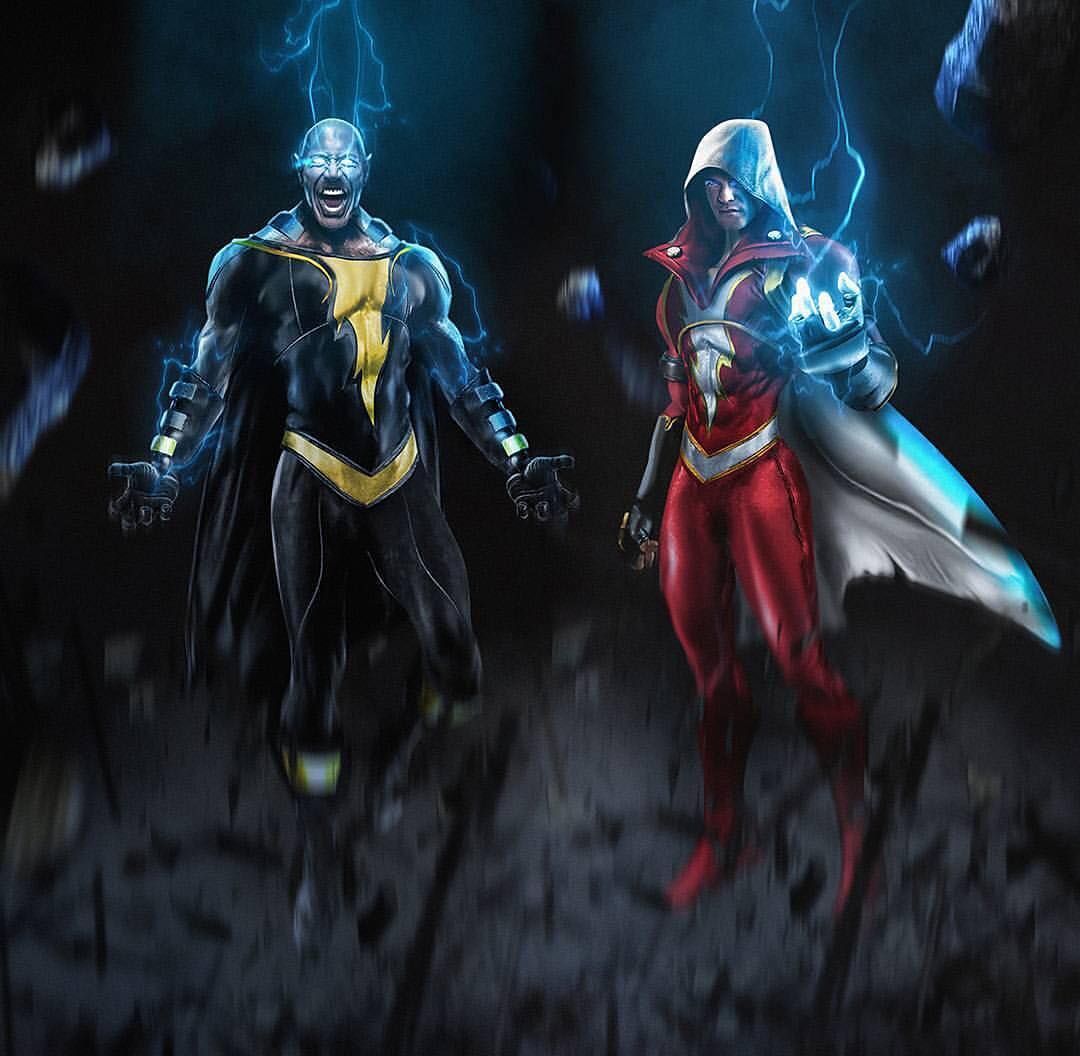 Looks like DC is make a solo Black Adam film and then Shazam solo film Amazing art Download this. Dc comics vs marvel, Captain marvel shazam, Shazam