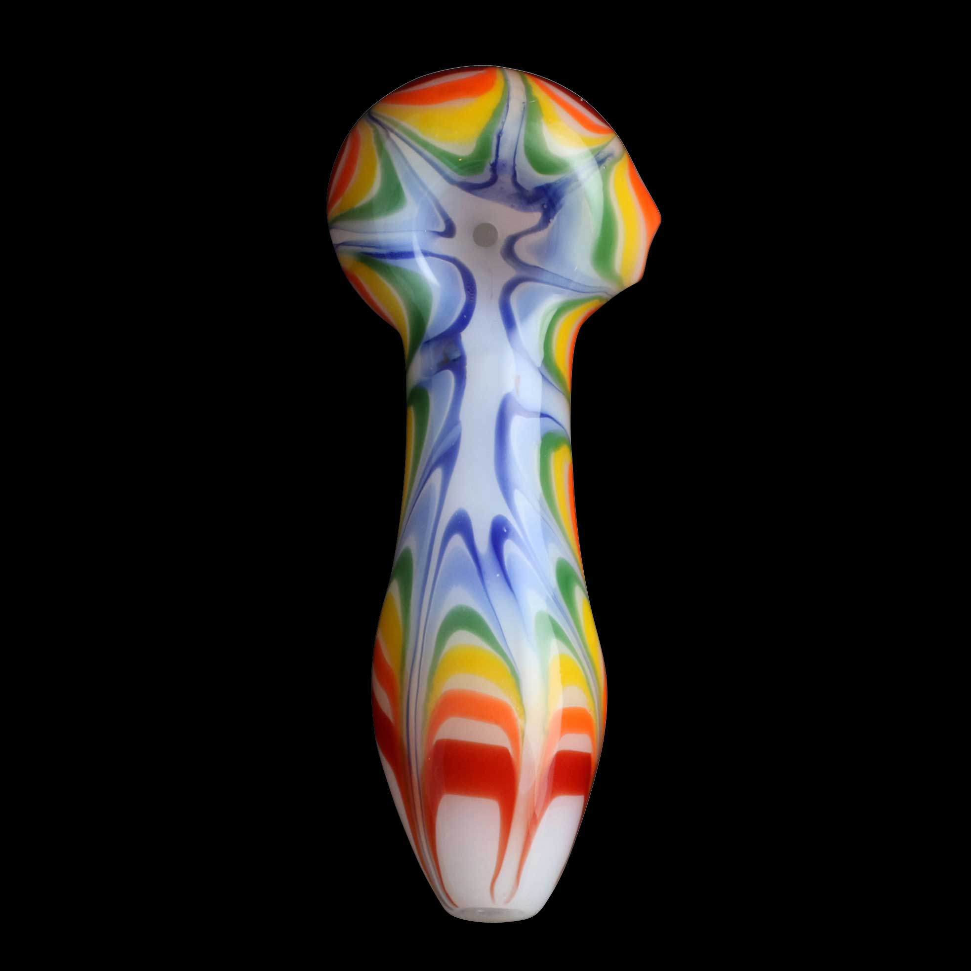 Rainbow Splat Glass Pipe