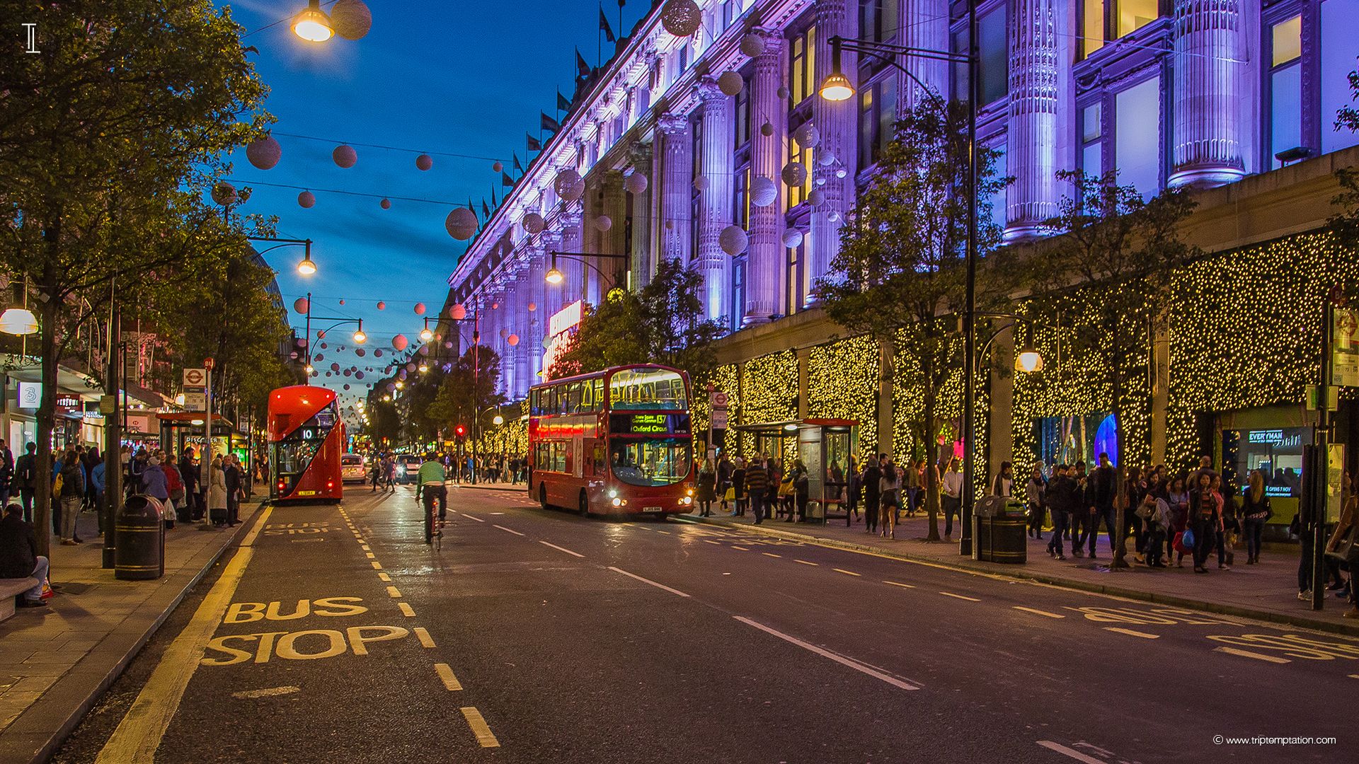 London Christmas Regent Street Wallpaper iPhone Oxford Street HD Wallpaper