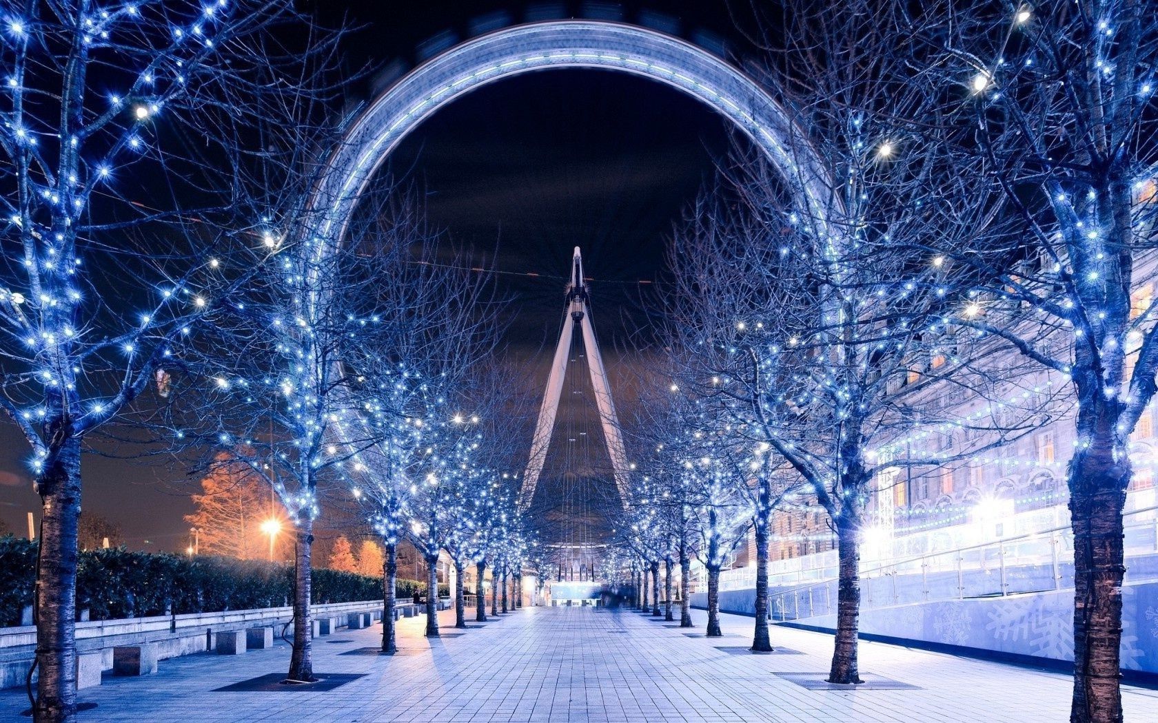 London Christmas Desktop Background Wallpaper & Background Download
