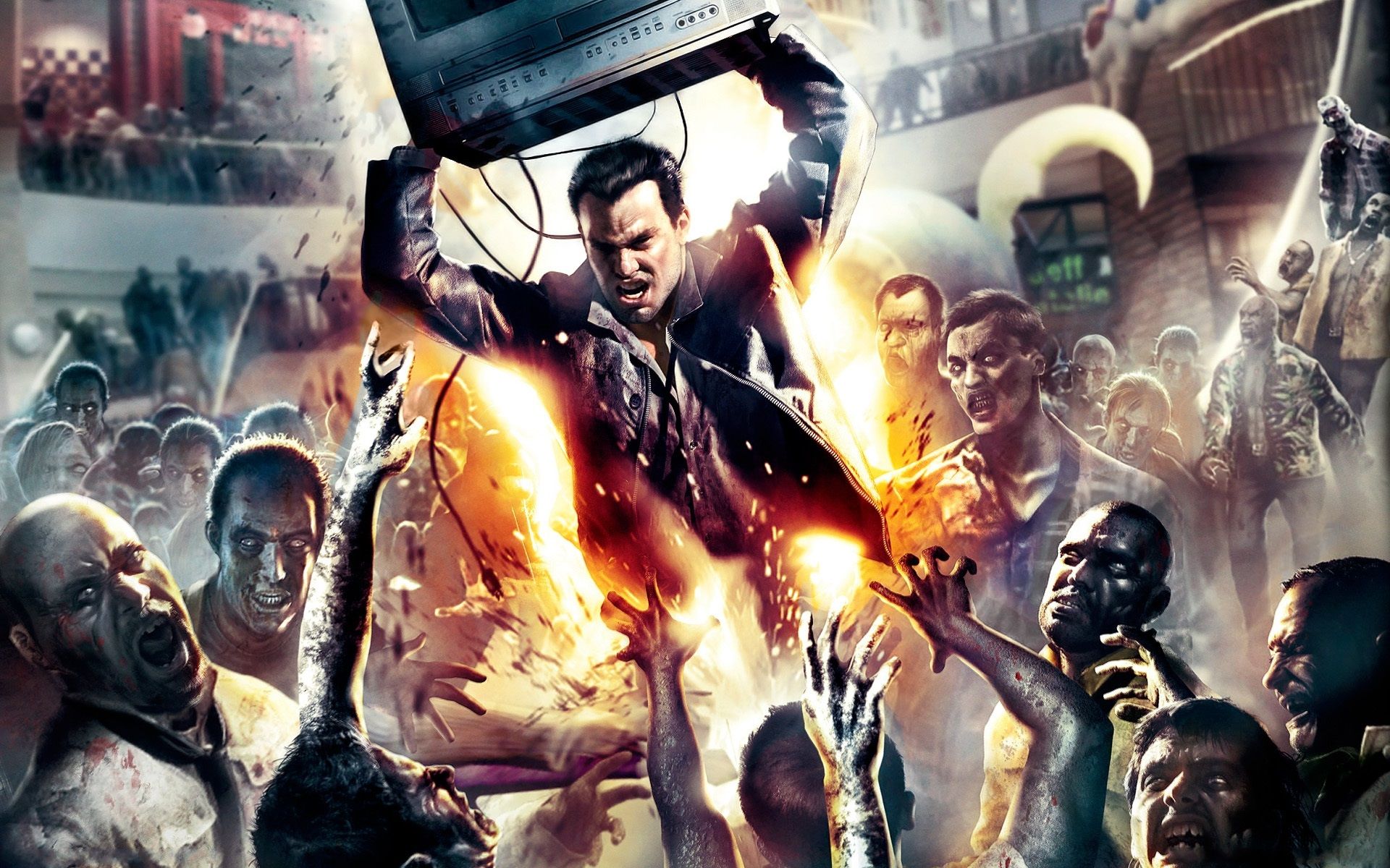 Title Dead Rising Wallpaper Video Game Dead Rising 1 HD HD Wallpaper