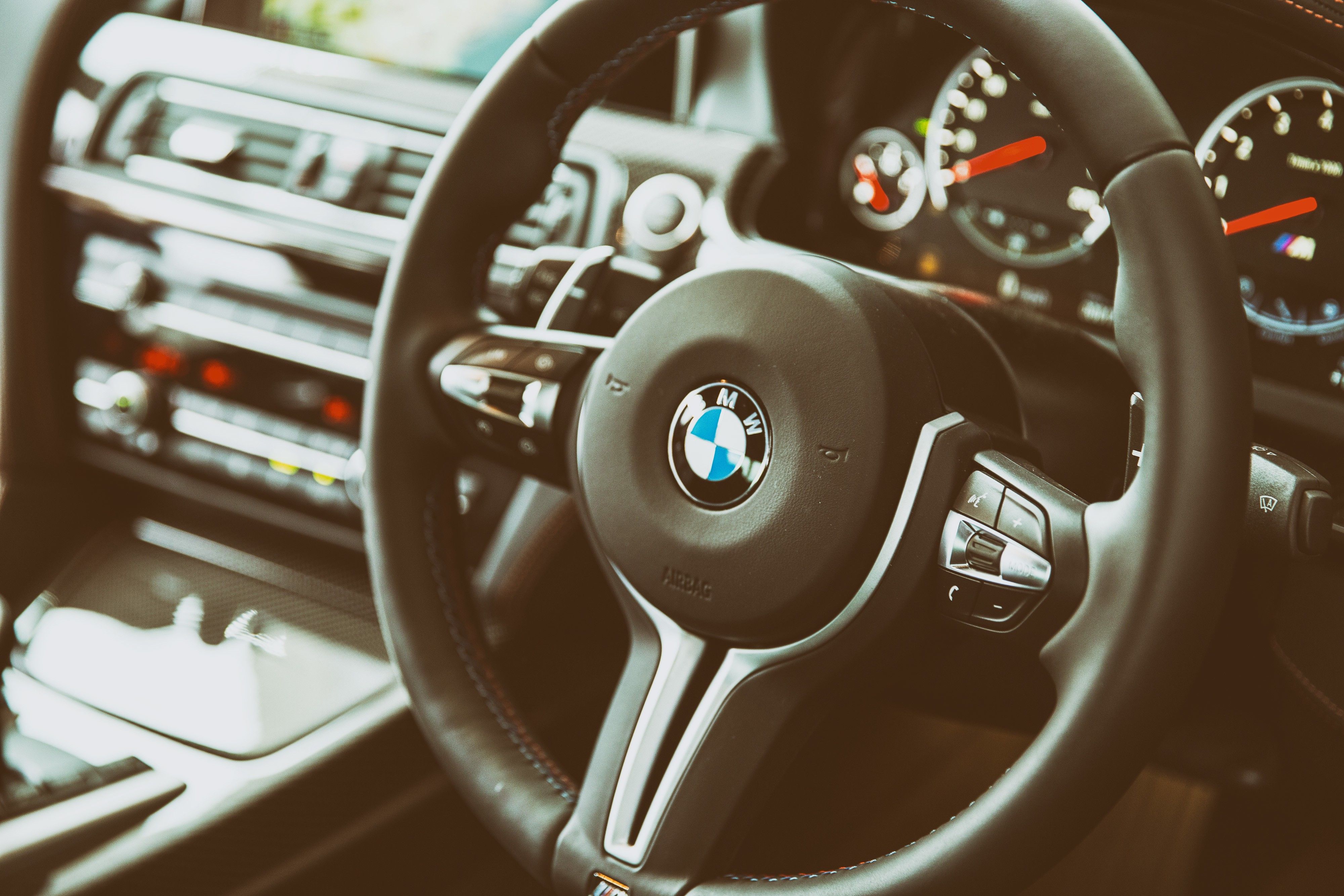 car, Vehicle, Vehicle Interiors, BMW, Car Interior Wallpaper HD / Desktop and Mobile Background